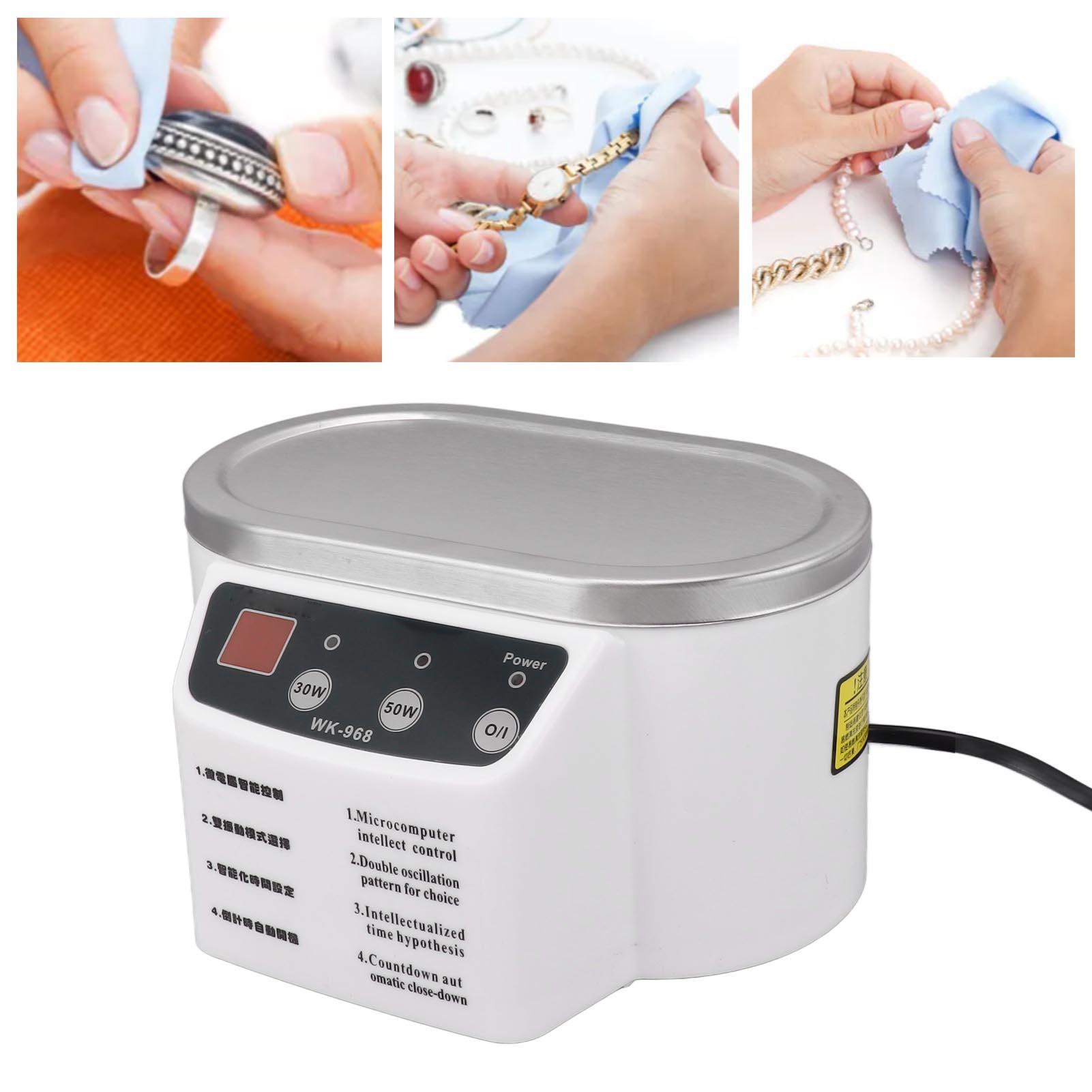 Wk968 Touchscreen-ultraschallreiniger Für Schmuck, Leiterplatten, Brillen Und Hardware (europäischer Standard 220v)