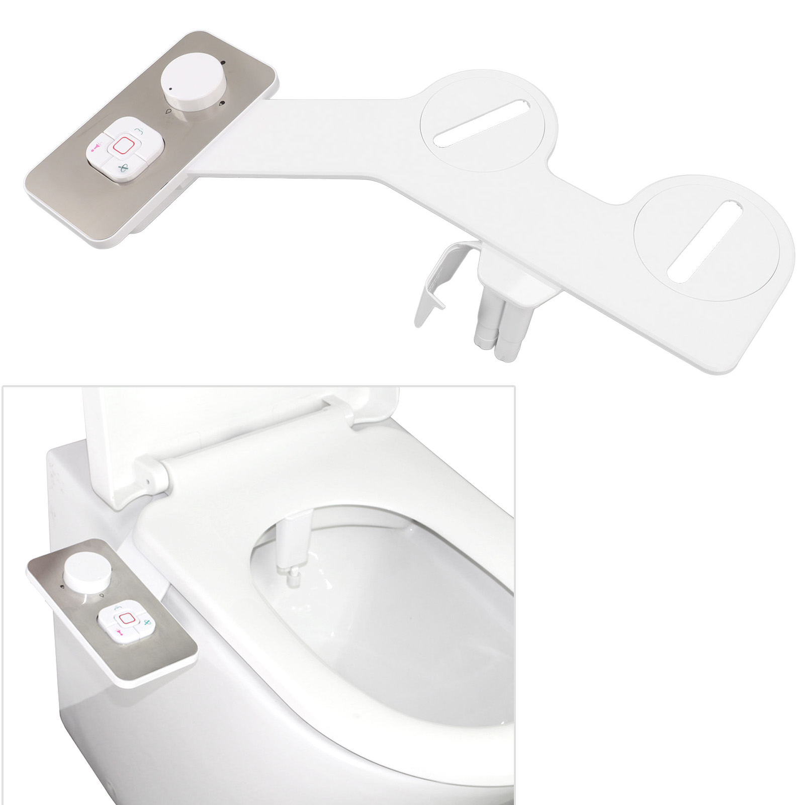 7/8 Kupfer-t-stück, Einfache Installation, Kein Stromanschluss Erforderlich, Intelligenter Wc-sitz, Bidet, Vollautomatisches Bidet.