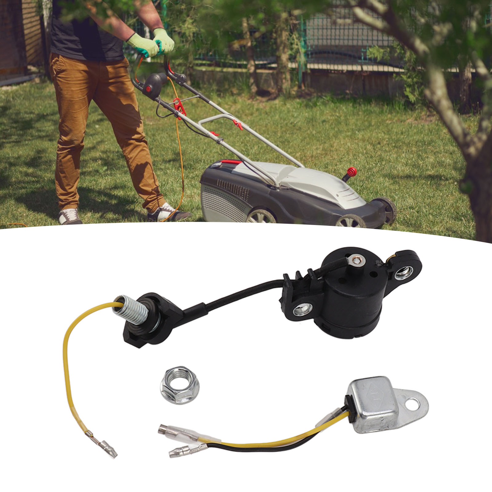 Ölstandsensor Kompatibel Mit Honda Gx120, Gx160, Gx200, Gx240, Gx270 Kettensägen/rasenmähern, Teilenummer 34150-zh7-003.
