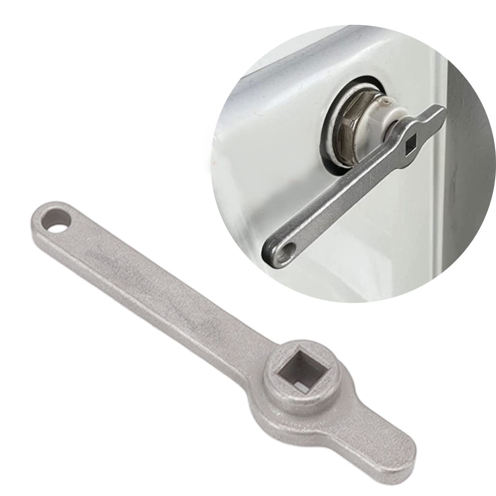 Kühlerschlüssel, Schraubenschlüssel Aus Edelstahl 304, Entlüftungsschlüssel Für Kühler, Entlüftungsgriff Für Kühler, Ablassgriff Für Heizung, Kühlerschlüssel
