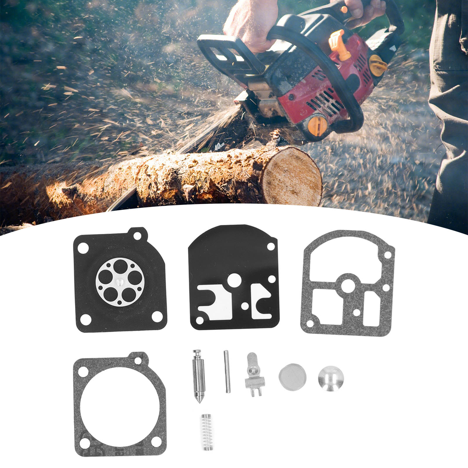 Vergaser-reparatursatz Für Stihl Zama 009, 010, 011, 012 Und 011av Kettensägen. Kettensägen-ersatzteile. Vergaser-reparatursatz.