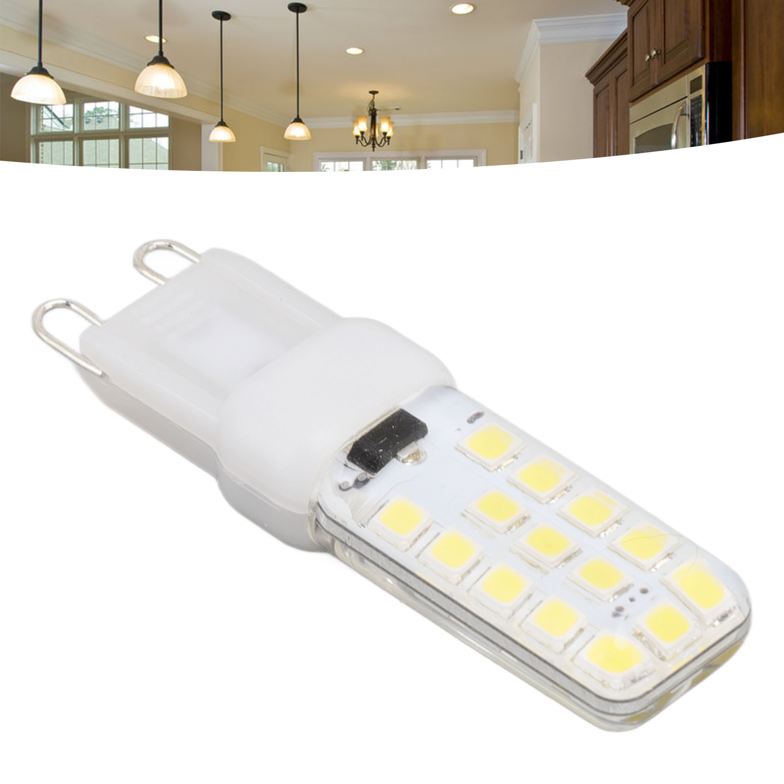 G9 Led-lampe, Dimmbar, Doppelsockel-g9-lampe, 5w 28l, 6000k, Für Pendel- Und Deckenleuchten Im Innenbereich.