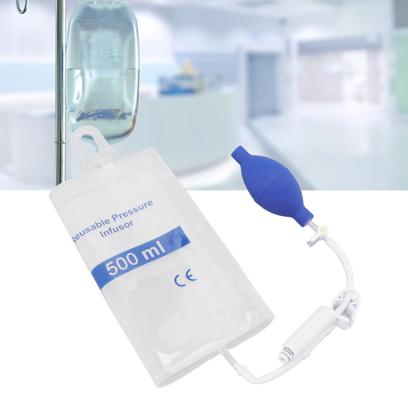 500-ml-druckinfusionsbeutel, Druckbluttransfusionsbeutel, Infusionsbeutel, Notfall-reanimations- Und Überwachungsbeutel