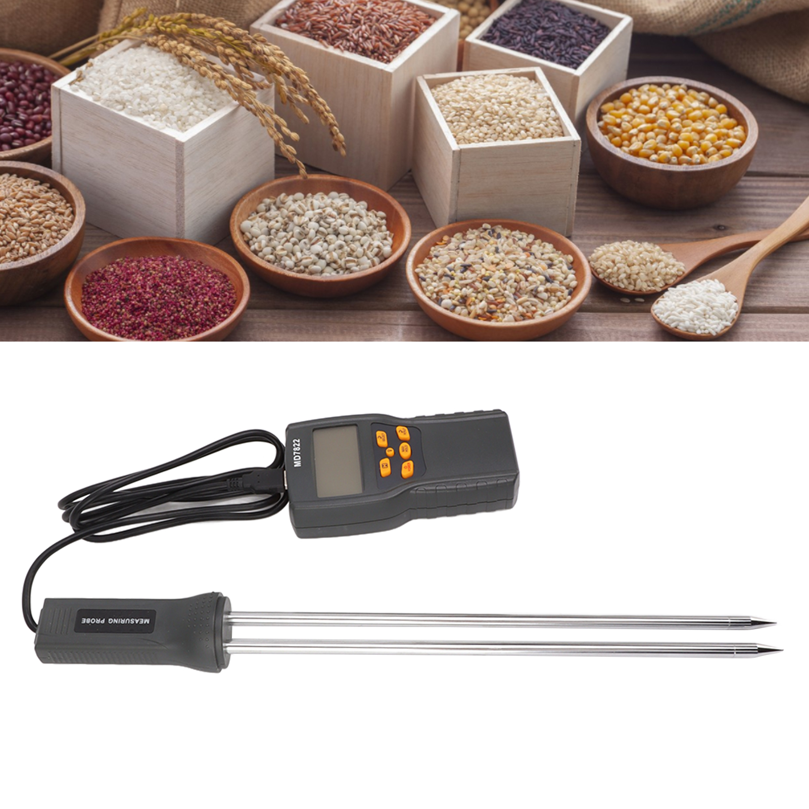 Getreidefeuchteanalysator, Feuchtigkeitsmesser, Feuchtigkeitstester, Hygrometer