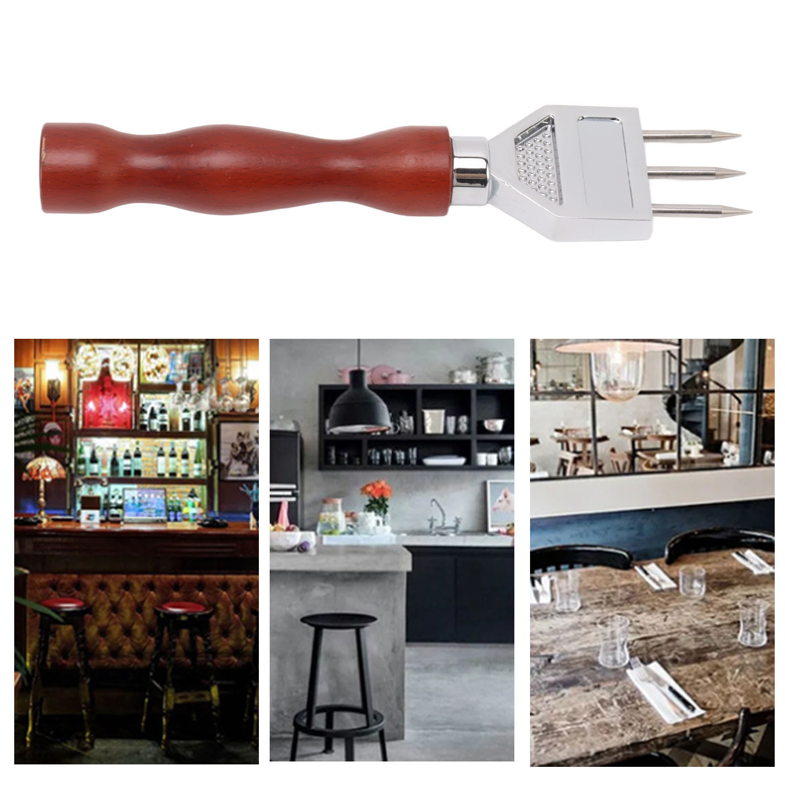 Eisschraube Für Barkeeper, Eishockey-teil, Trident-eisschraube (typ A)