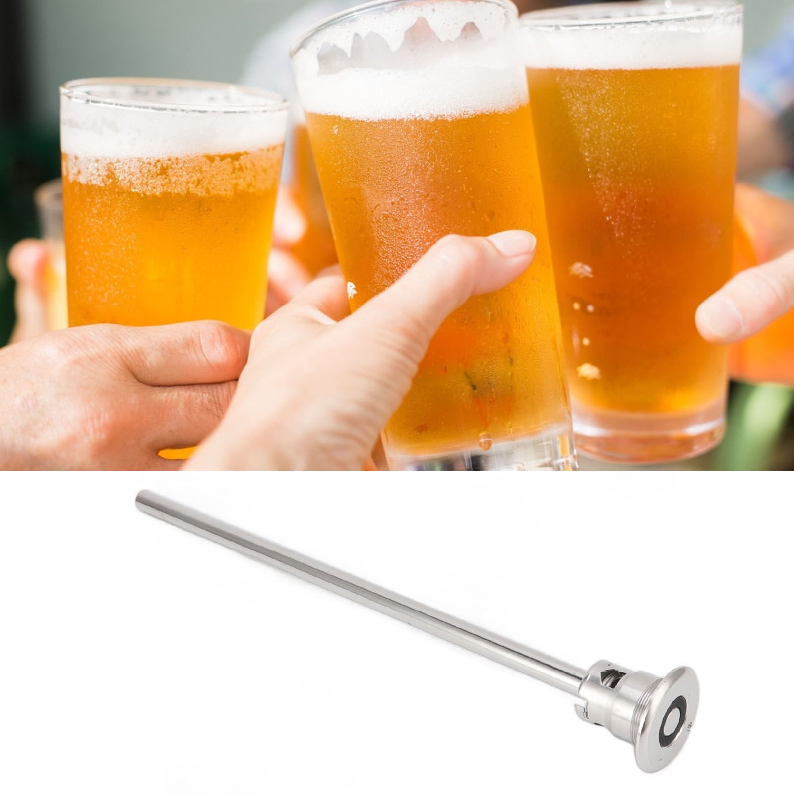 Geeignet Für Bierfässer Des Typs A, Fassbierfässer Und Bierzapfanlagen Aus Edelstahl.