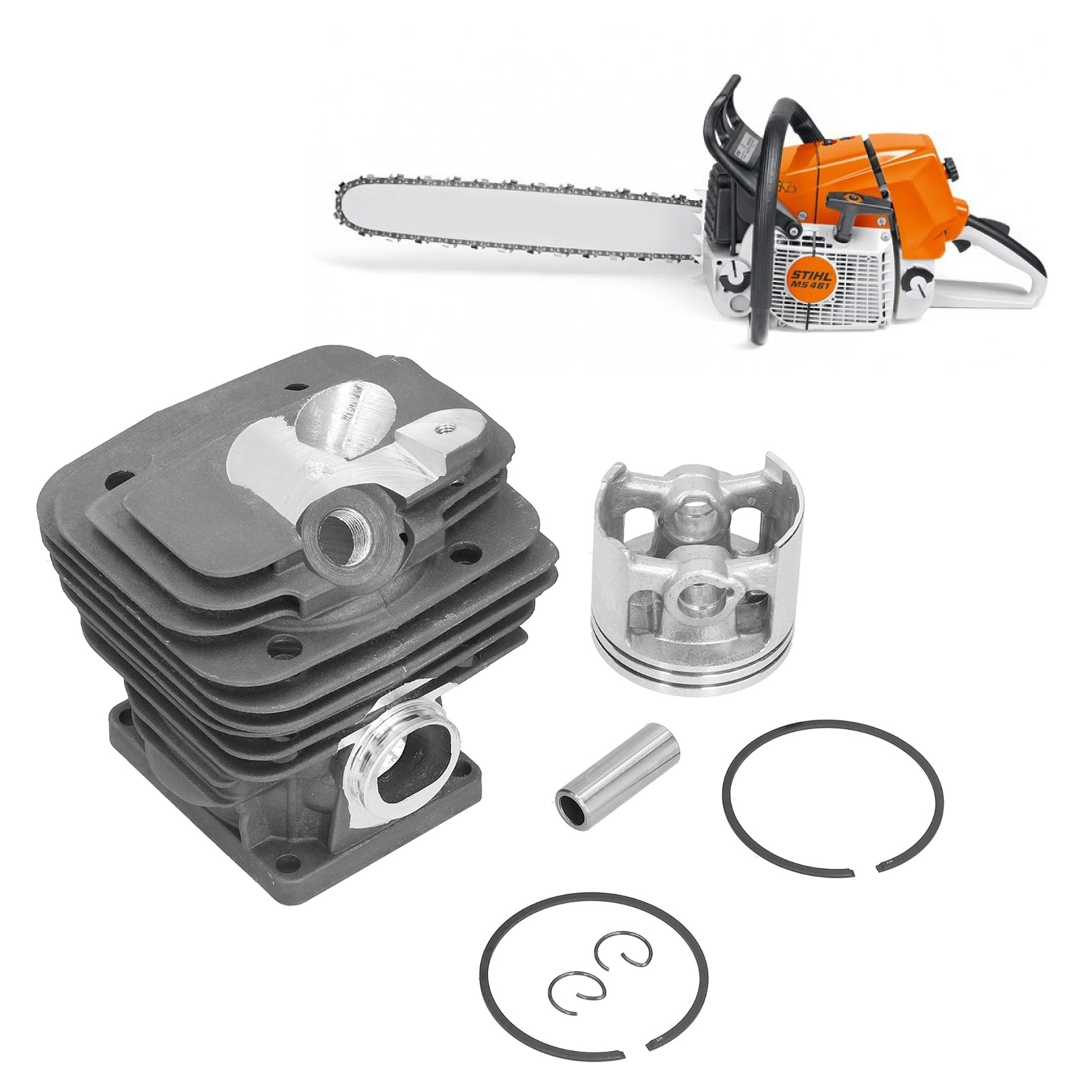 52-mm-kolben-zylinder-baugruppe Für Stihl Ms461 Kettensäge