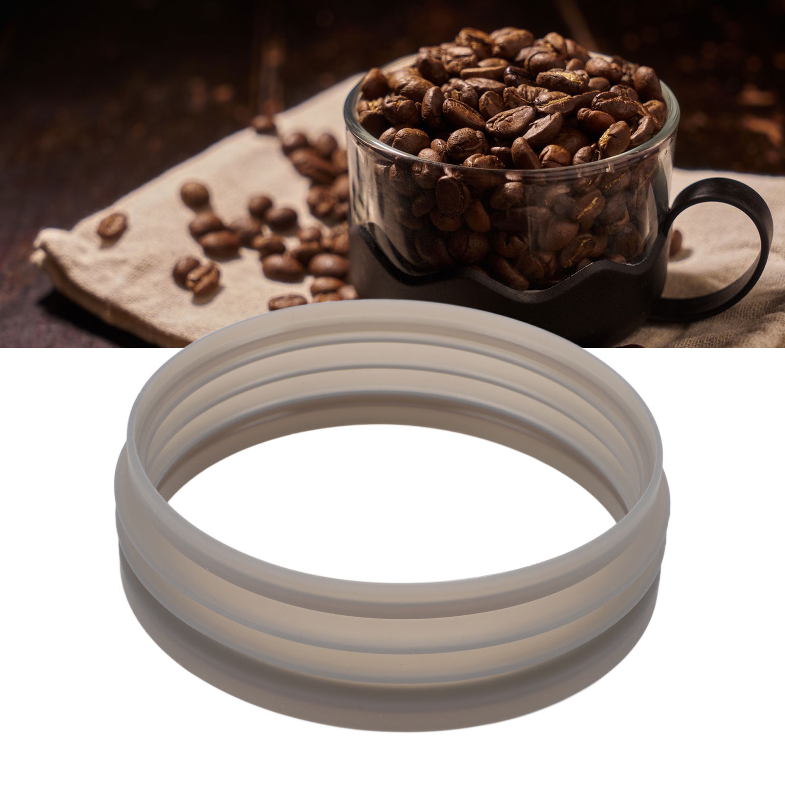 Dieses Upgrade-zubehör Ist Für Die Kaffeemühlen Breville 870/878/880 Geeignet Und Verfügt Über Einen Einzelportions-zuführungsbehälter Mit Gewelltem Silikonschlauch.