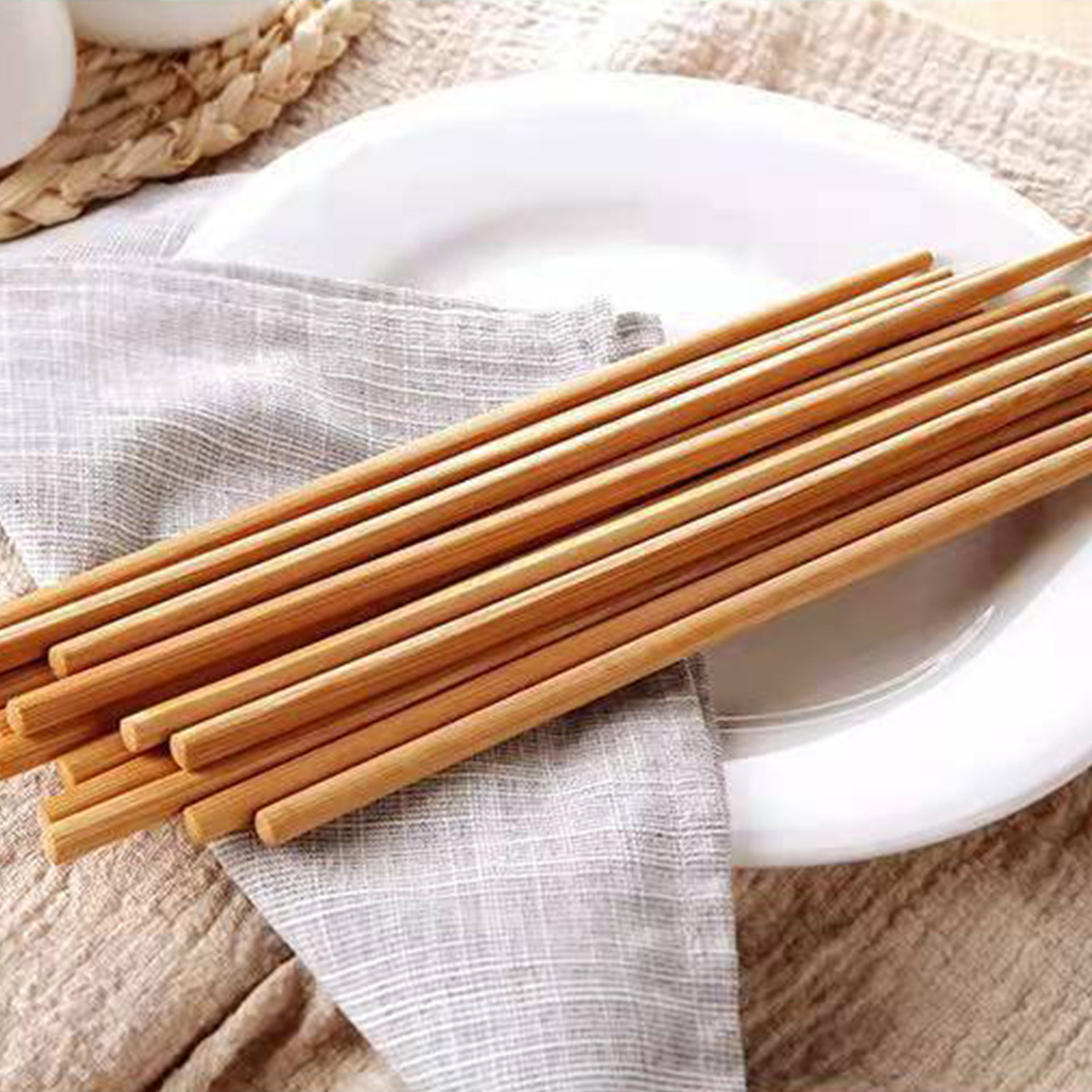 Authentische Chinesische Fondue-essstäbchen, Schimmelfrei, Farbstofffrei, Wachsfrei, Aus Karbonisiertem Stahl, 30 Paar