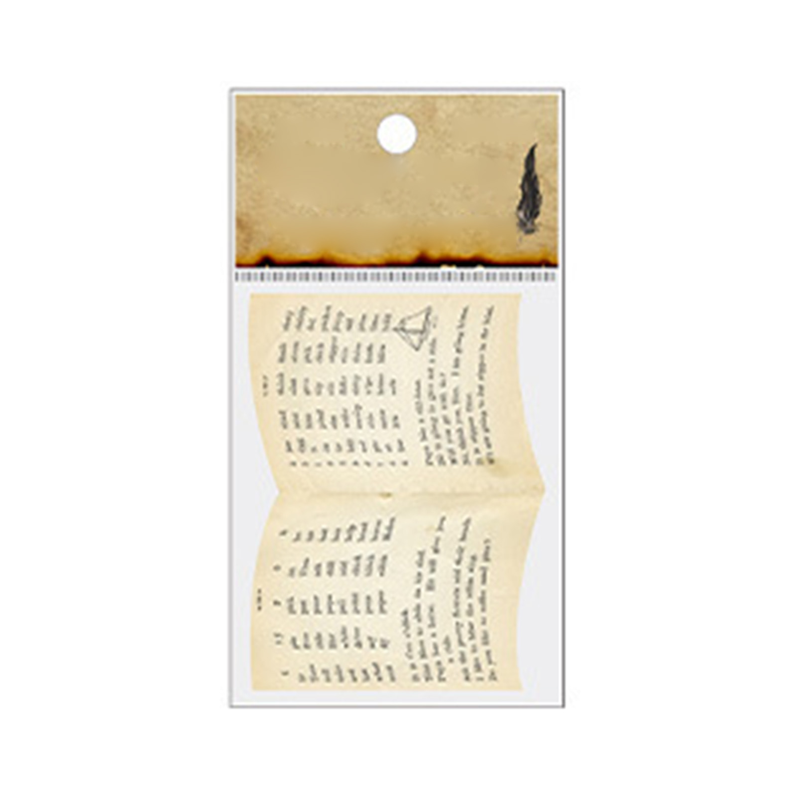 By.nacoo Sticker-set – Text & You Serie – Retro-journaling-zubehör – Dekorative Sticker (30 Blatt) Zum Durchblättern Deiner Bücher