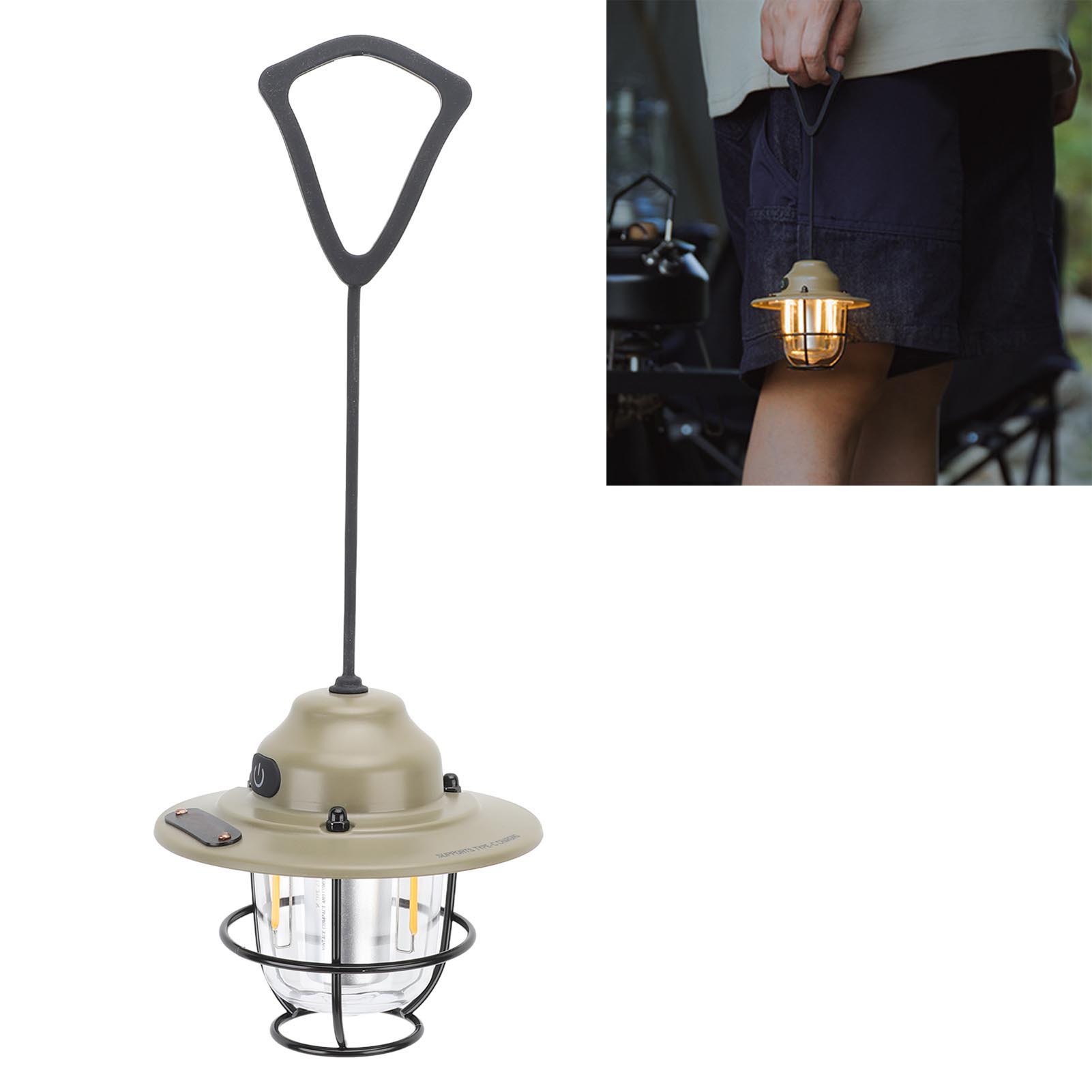 Campinglampe In Form Eines Tannenzapfens, Langlebige, Wasserdichte Led-stimmungsleuchte, Grünes Retro-nachtlicht