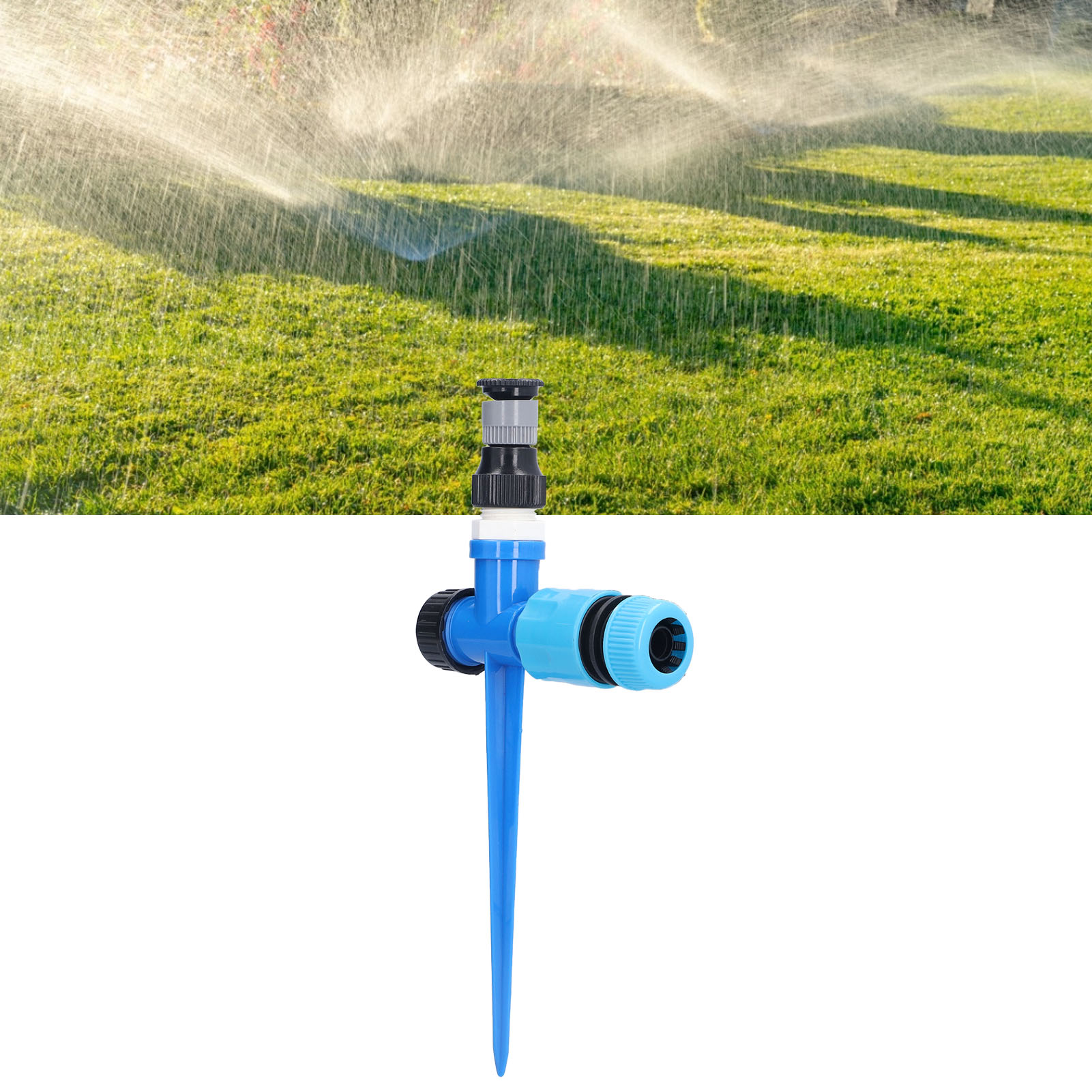 Verstellbarer Diffusorkopf, 360-grad-wassersprüher, Automatische Bewässerung Für Rasenflächen, Gemüse Und Landwirtschaftliche Anwendungen.