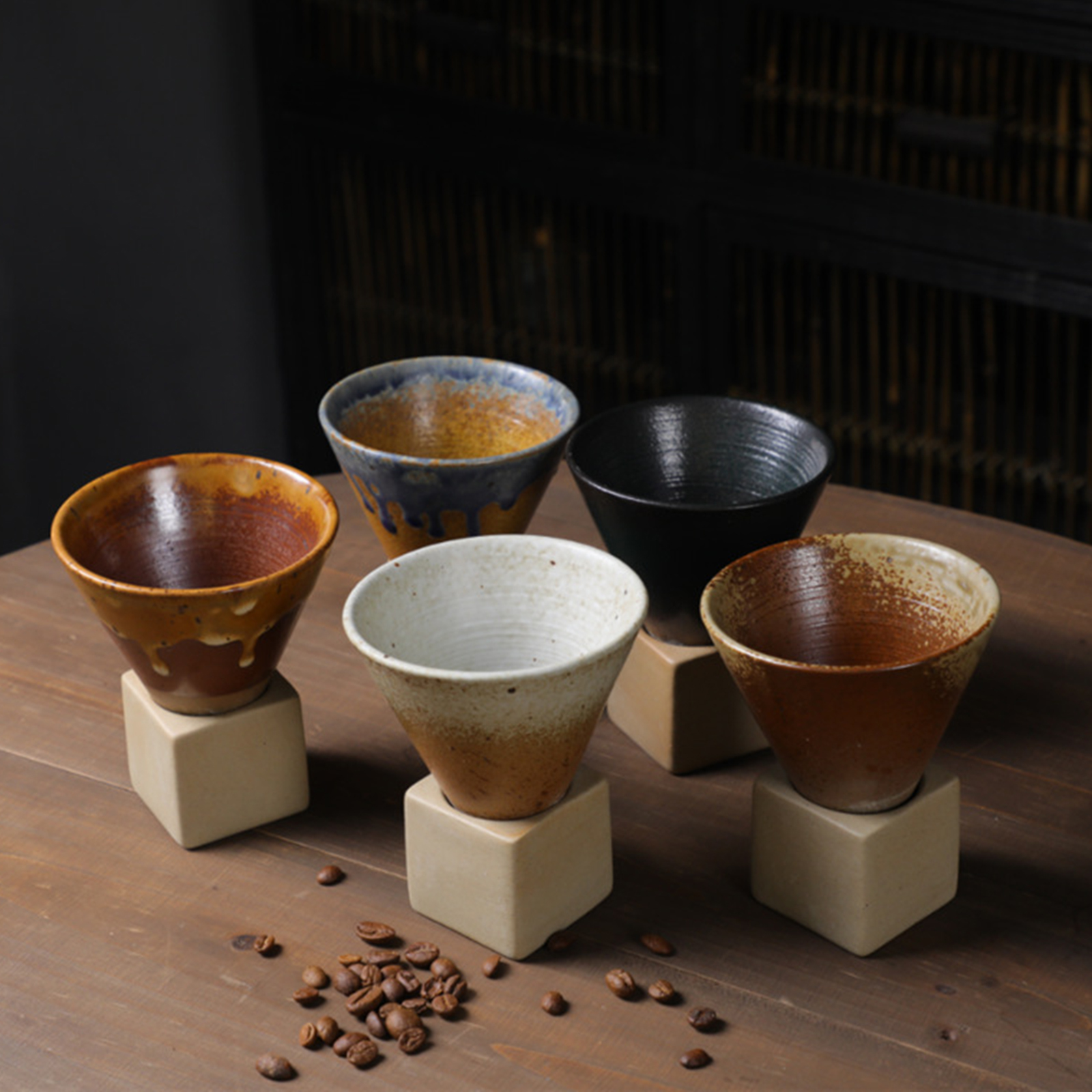 Japanischer Steingutbecher/kaffee-/latte-tasse, 200 Ml