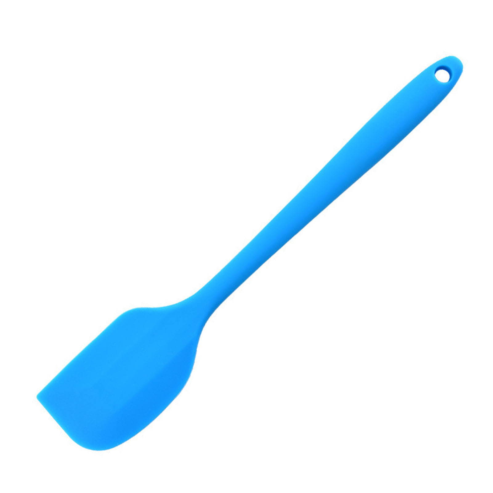 Silikonspatel, Gebäckwerkzeug, Lebensmittelecht, Flexibler Allzweckspatel, Butterspatel Für Kuchen, Blau.