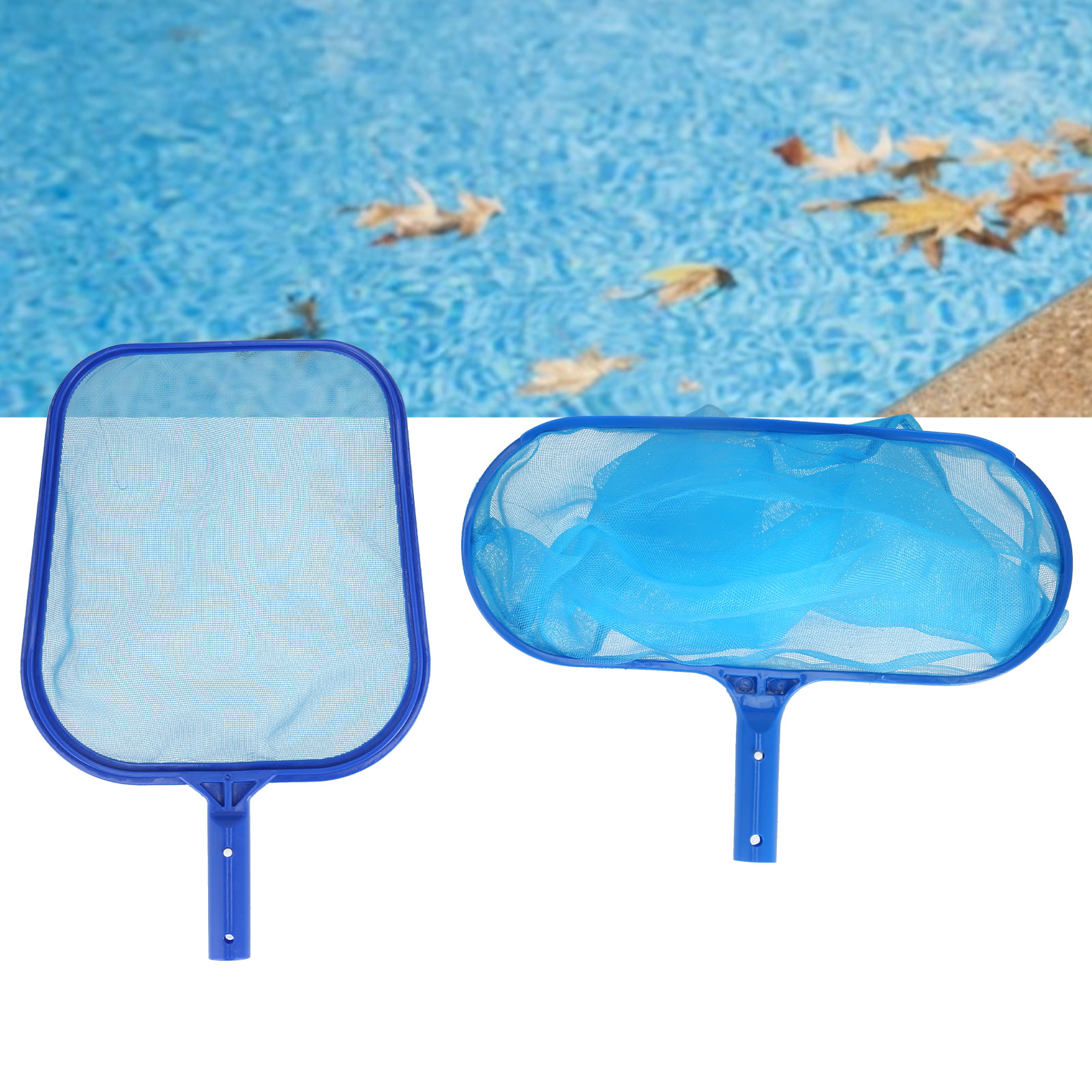 Poolreinigungszubehör: Tiefwasserskimmernetz, Filterskimmernetz, Flachwasserskimmernetz-set
