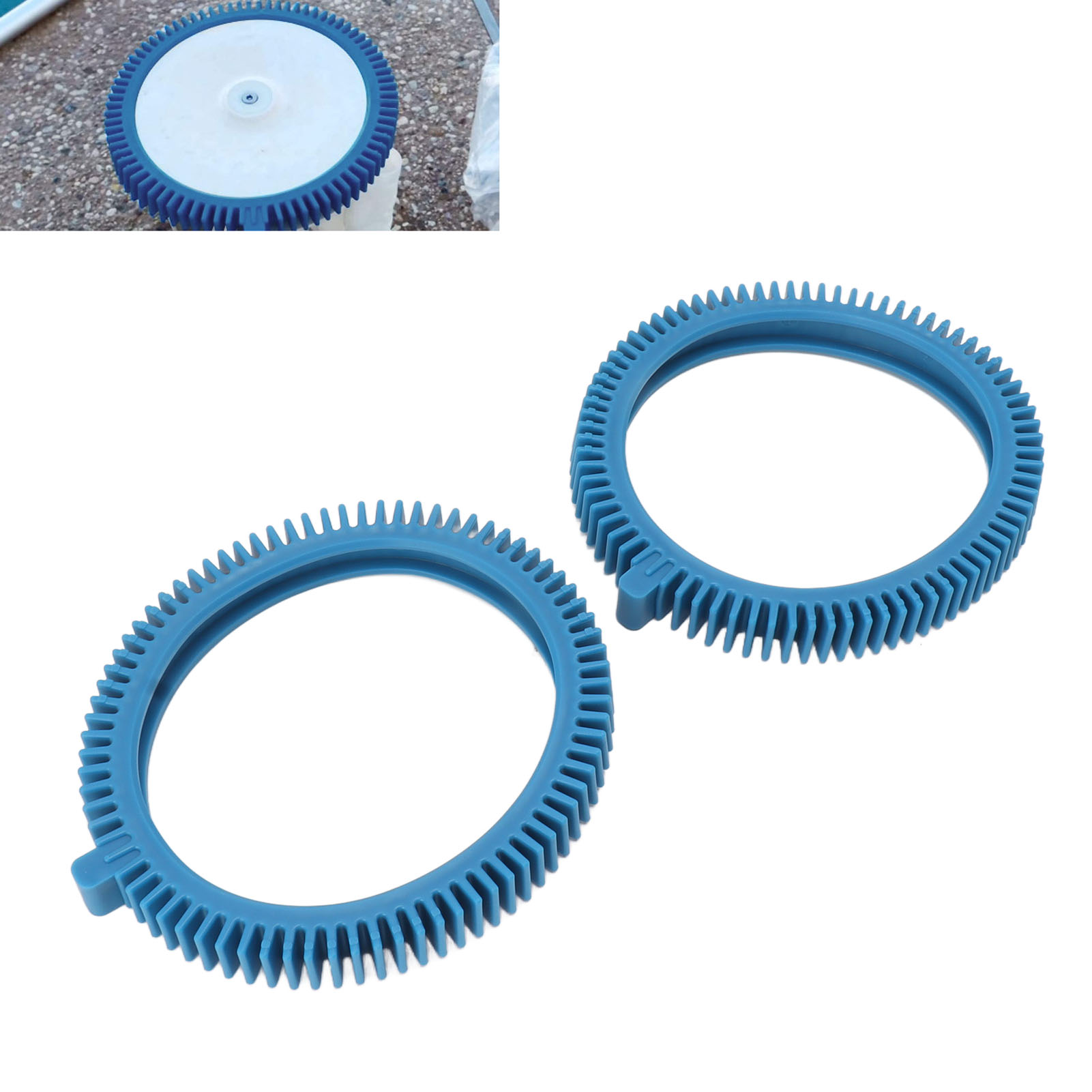 2 Stück/verkauf 896584000-143 Blauer Vorderreifen Mit Ausbeulwerkzeugen 2x 4x Druckrollen