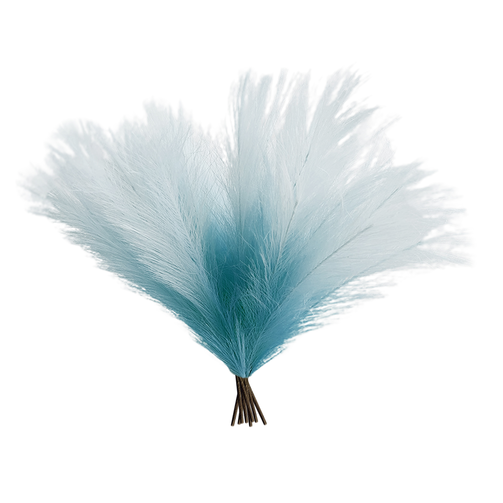 Künstliches Schilf Mit Farbverlauf – Farbverlauf Blau 45 Cm