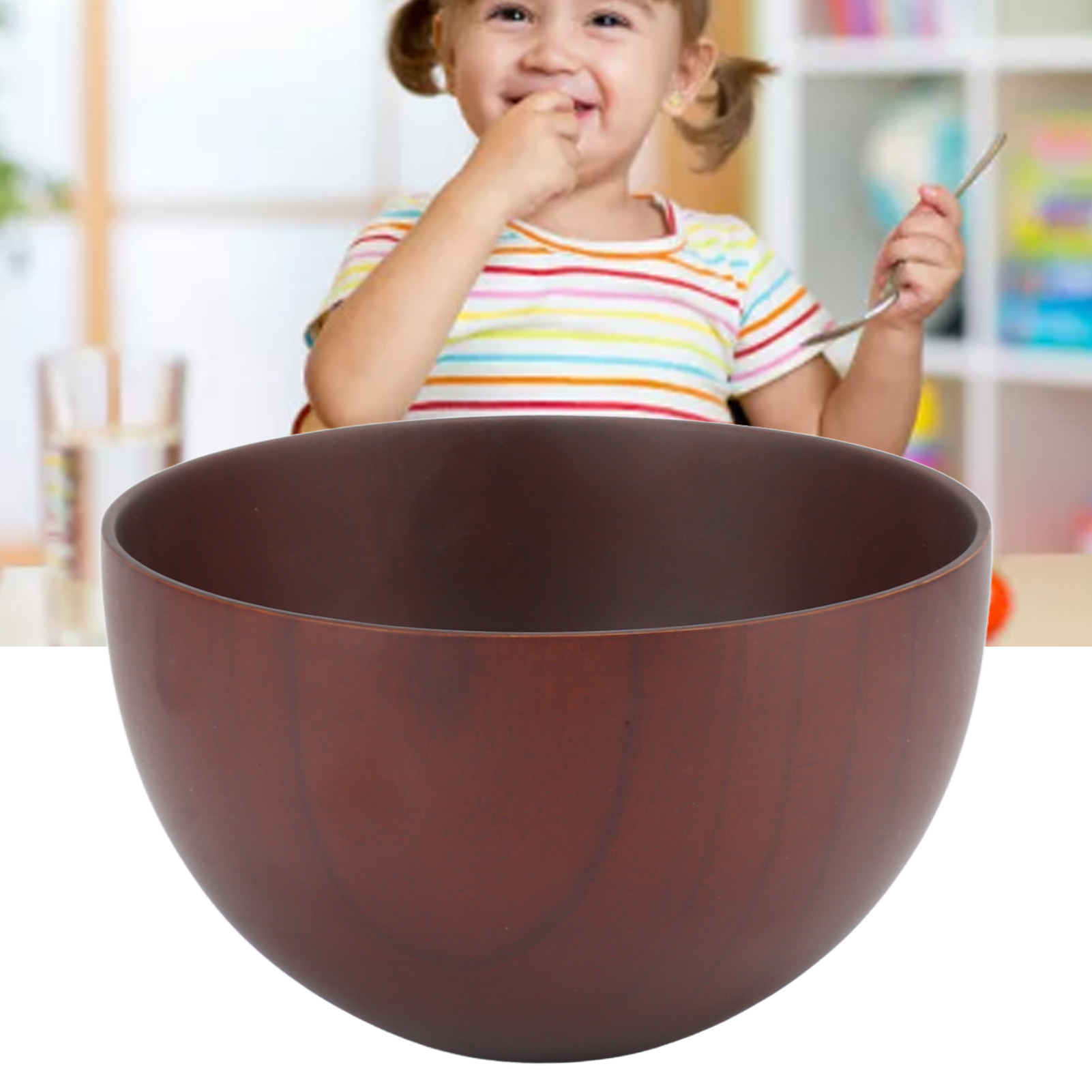 Schale Aus Akazienholz Im Japanischen Stil, Geeignet Für Den Hausgebrauch, Insbesondere Für Suppenschalen, Ramenschalen Und Nudelschalen.