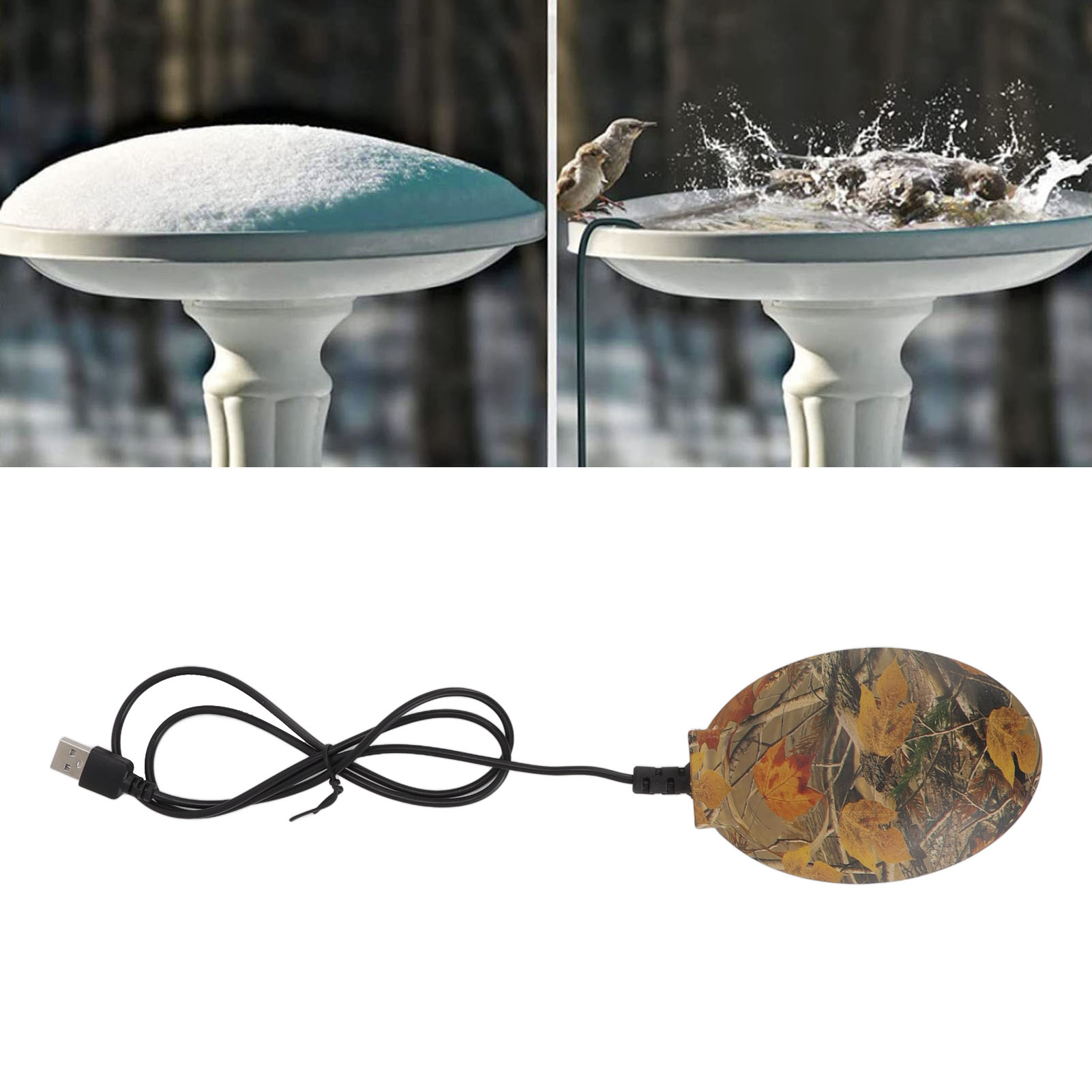 Vogeltränkenheizung Und -enteiser, Gartenthermostat, Vogeltränkenheizung, Enteiser, Farbe