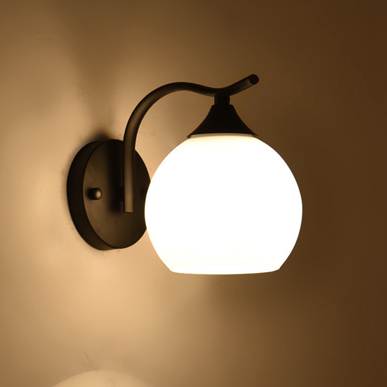 Wandleuchte Im Amerikanischen Stil, Nachttischlampe Für Wohnzimmer Oder Schlafzimmer, Kreative Und Individuelle Wandleuchte Für Den Flur (leuchtmittel Nicht Enthalten, Modell 07 Mit Einem Kopf).