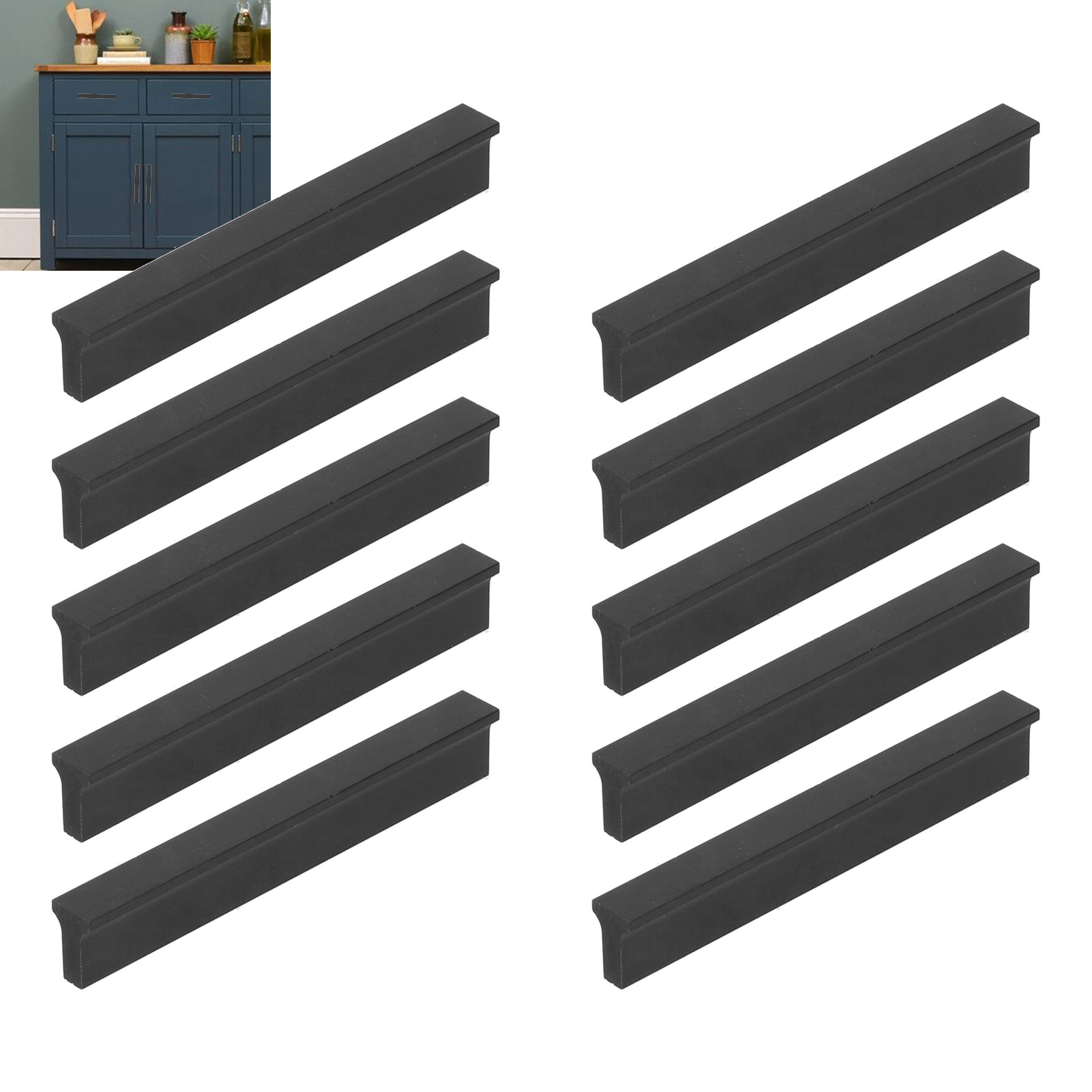 Set Mit 10 Griffen Im Europäischen Stil, Minimalistische Und Moderne Schrank- Und Küchentürgriffe, Kleine Türgriffe Im Skandinavischen Stil, Schubladengriffe. Hinweis: Lieferant: 10 Sets Pro Packung.