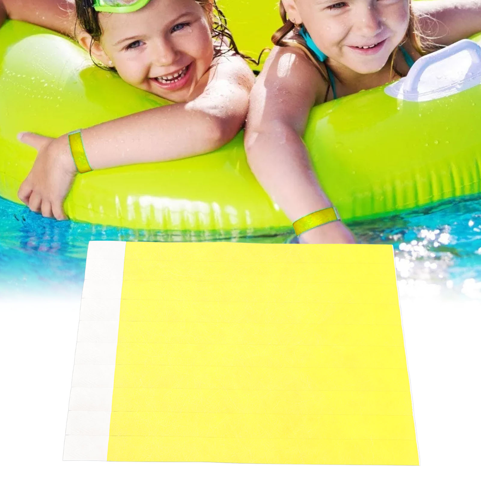 Einweg-identifikationsarmband Aus Wasserfestem Und Reißfestem Dupont-papier.