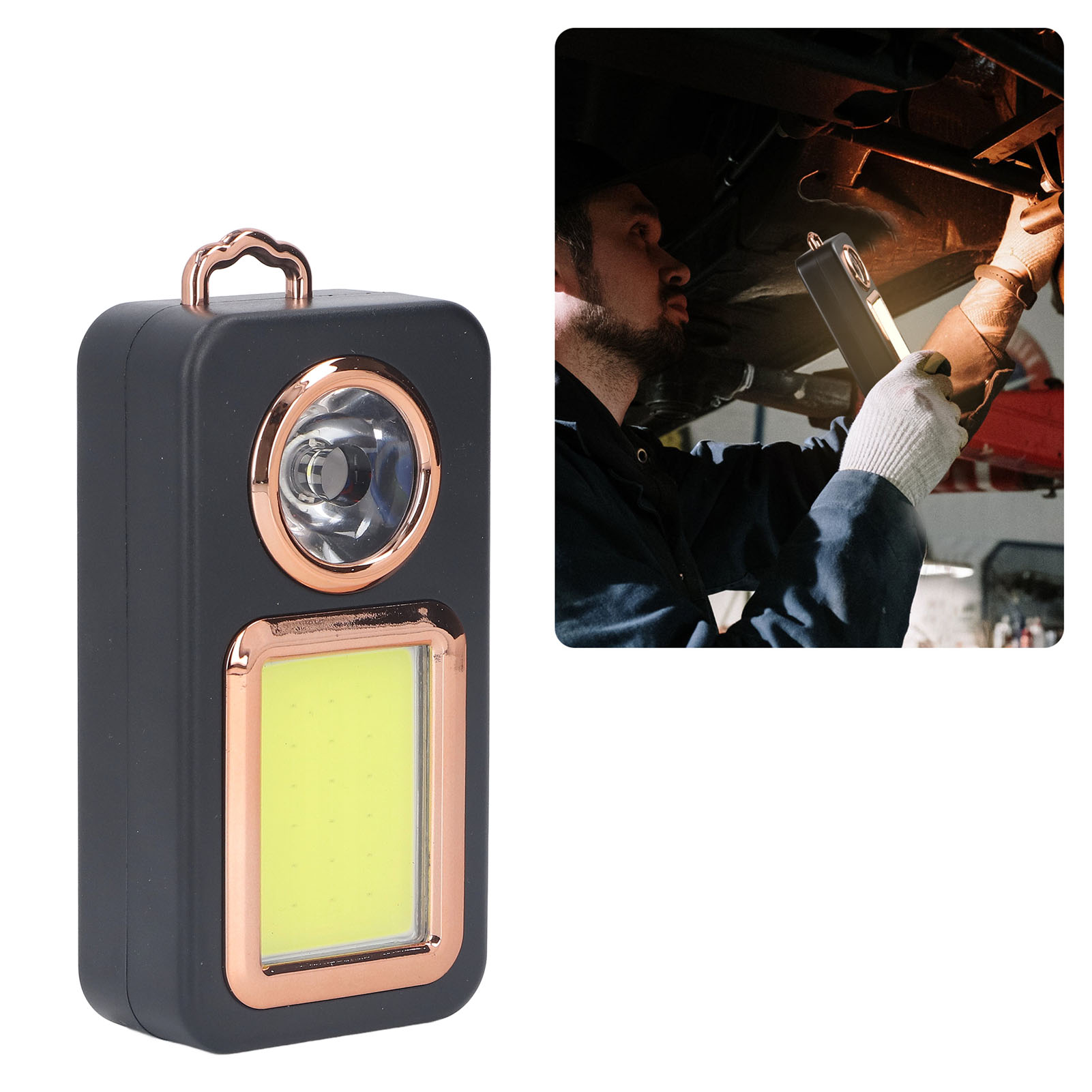 Cob-solar-arbeitsleuchte, Usb-aufladbar, Multifunktionale Led-campingleuchte, Tragbare Zeltleuchte.
