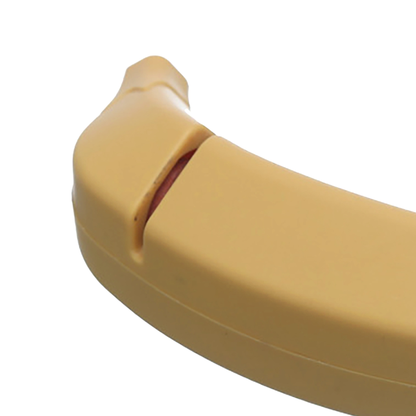 Neuer Bananenförmiger Schleifstein Für Die Heimische Küche, Schnelles Messerschärfwerkzeug, Zweiteiliger Bananenförmiger Scherenschärfstein, Standardgelb.