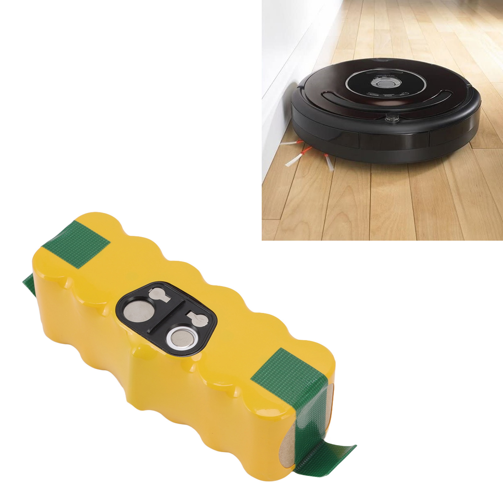 Geeignet Für Irobot Roomba Saugroboter Mit Einem 6000 Mah (14,4 V) Nimh-akku.
