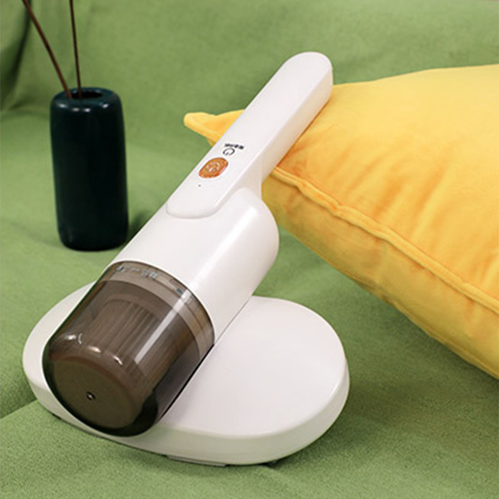 Neues, Tragbares Milbenbekämpfungsgerät Für Zuhause Mit Zwei-wege-system, Uv-sterilisation Und Multifunktionalem Staubsauger. Elegantes Weiß, Inklusive Filter.