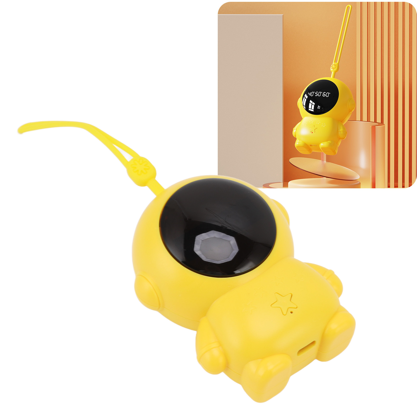 Mini-handwärmer Mit Digitalanzeige, Multifunktionaler, Per Usb Aufladbarer Handwärmer Für Den Winter