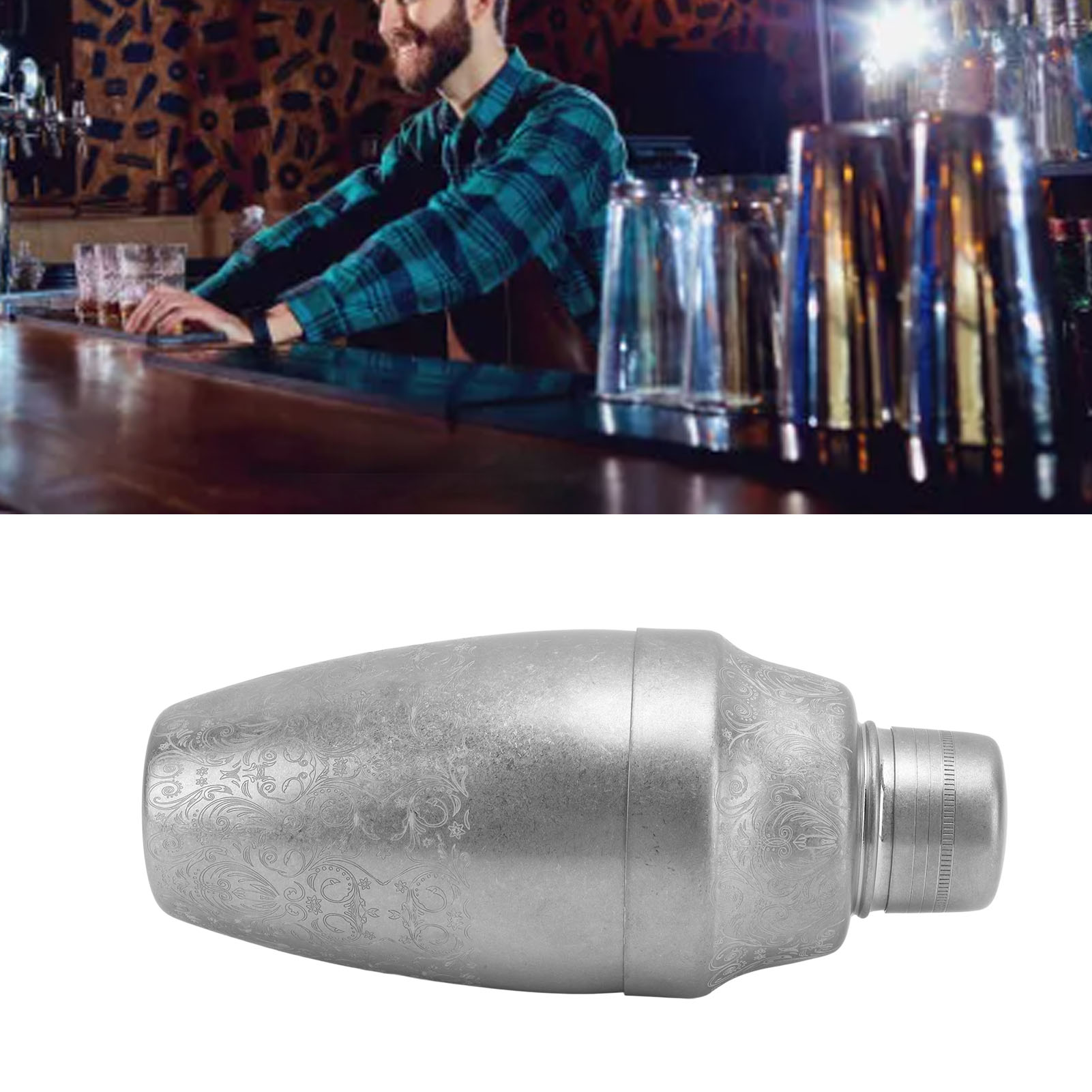 Weingläser Aus Edelstahl 304, Japanischer Stil, Amerikanischer Stil, Bostoner Stil, Cocktailshaker-set, Baron-shaker