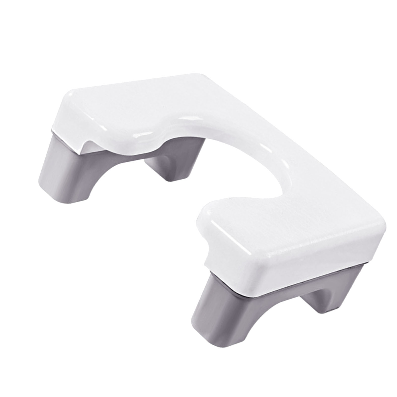 Hierbei Handelt Es Sich Um Tragbare Toiletten/hocktoiletten Für Schwangere Und Ältere Menschen, Einen Duschsitz/toilettenhocker Für Erwachsene, Niedrig Und Grau.