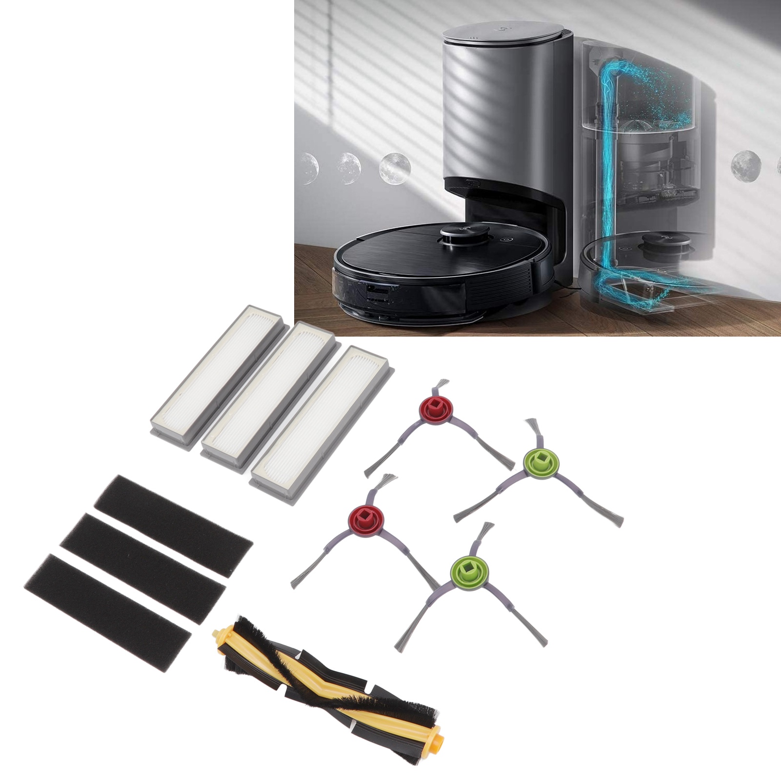 Zubehör Für Ecovacs Deebot Ozmo 920/950/t8/t8 Max/t8 Aivi/n8+/n8 Pro Plus/n8 Pro Saugroboter