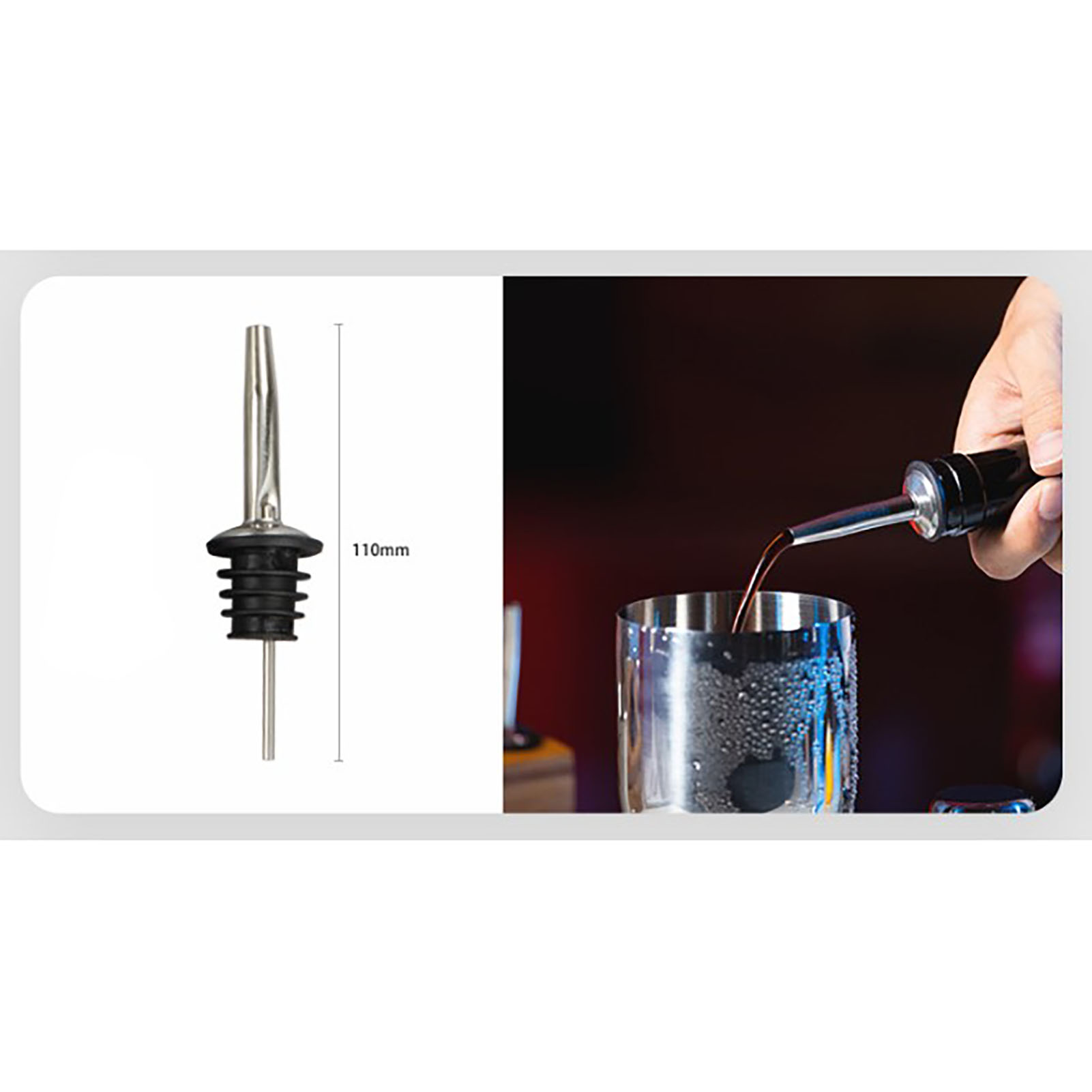 13-teiliges Cocktailset Aus Edelstahl, 750 Ml, Bestehend Aus: Shaker, Barzubehör Und Shakergläsern.