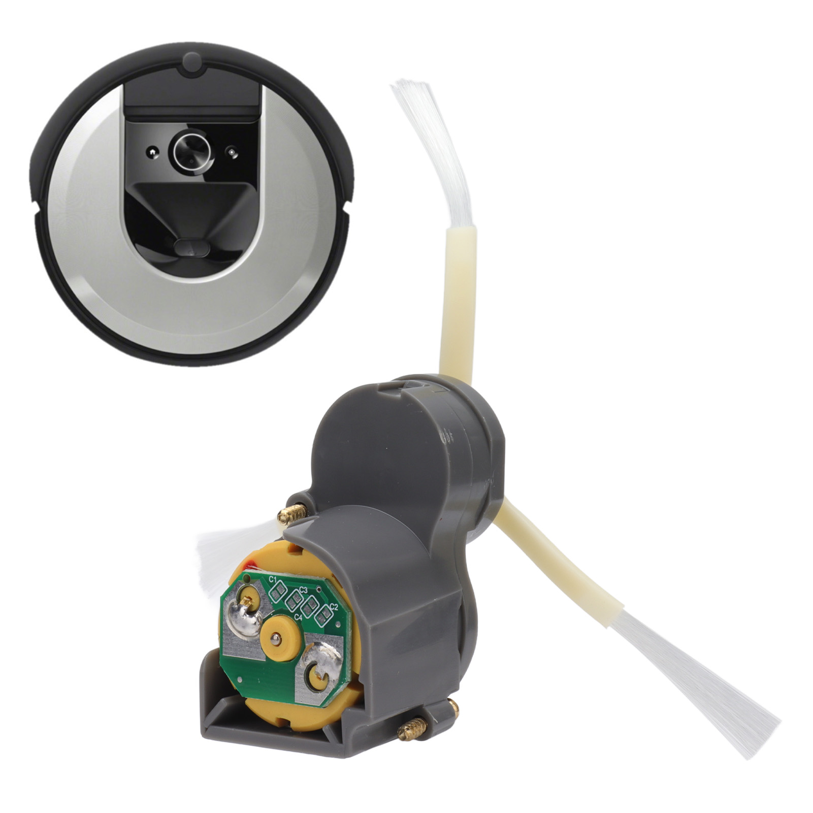 Zubehör Kompatibel Mit Den Saugrobotern Irobot 980 860 I7 528 650: Seitenbürstenantriebsmotor.