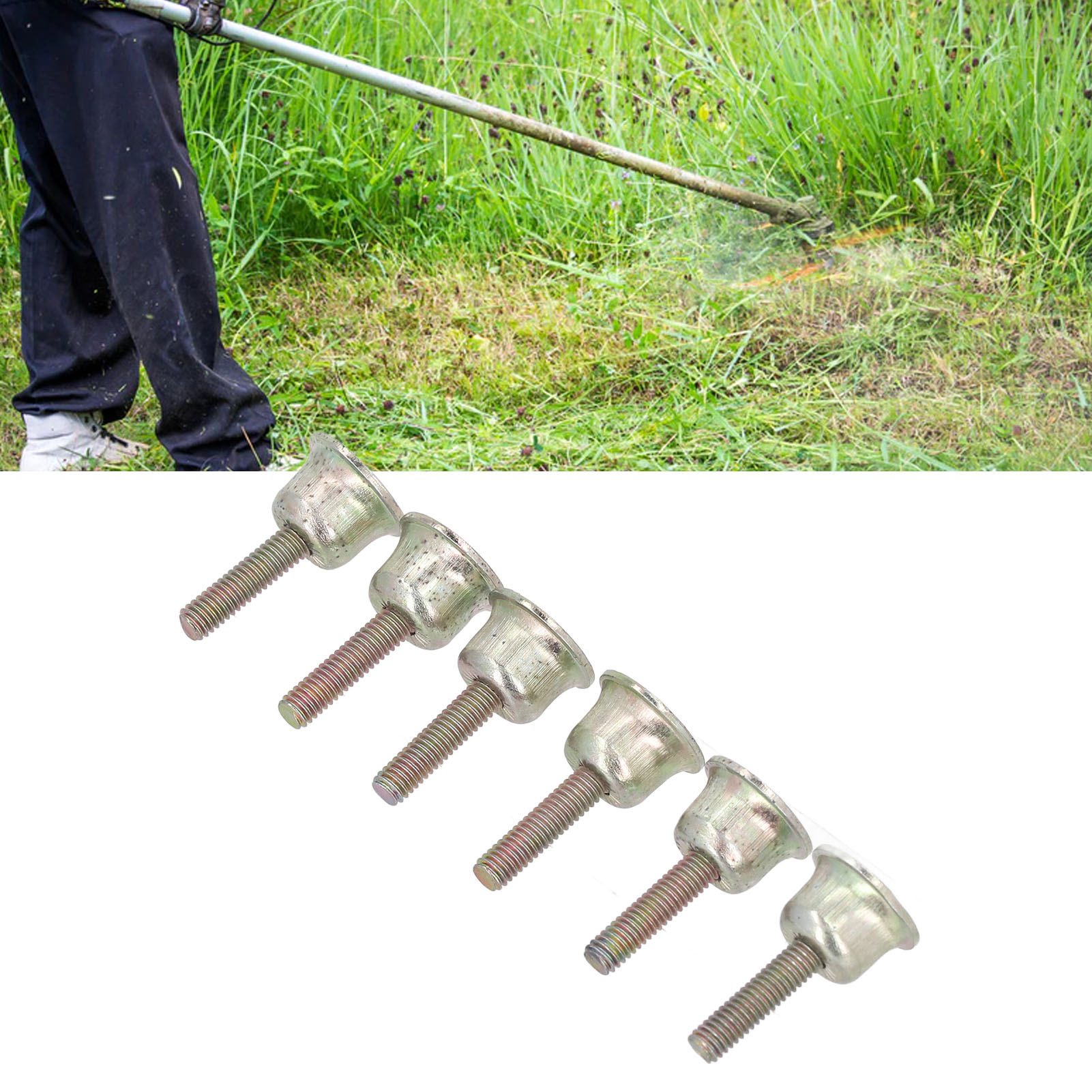 6 Befestigungsschrauben Für Kettenbremshebel Für Stihl 024, 026, 034, 044, Ms260 Mit 4-mm-schrauben