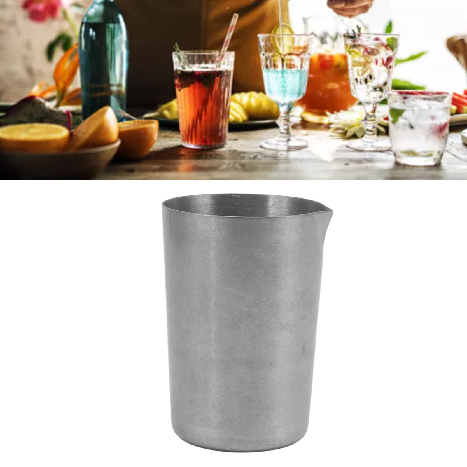 Messbecher Aus Edelstahl 304, Wasserbecher, Latte-art-becher, Milchbecher, Moscow-mule-becher, Für Bars/zuhause.