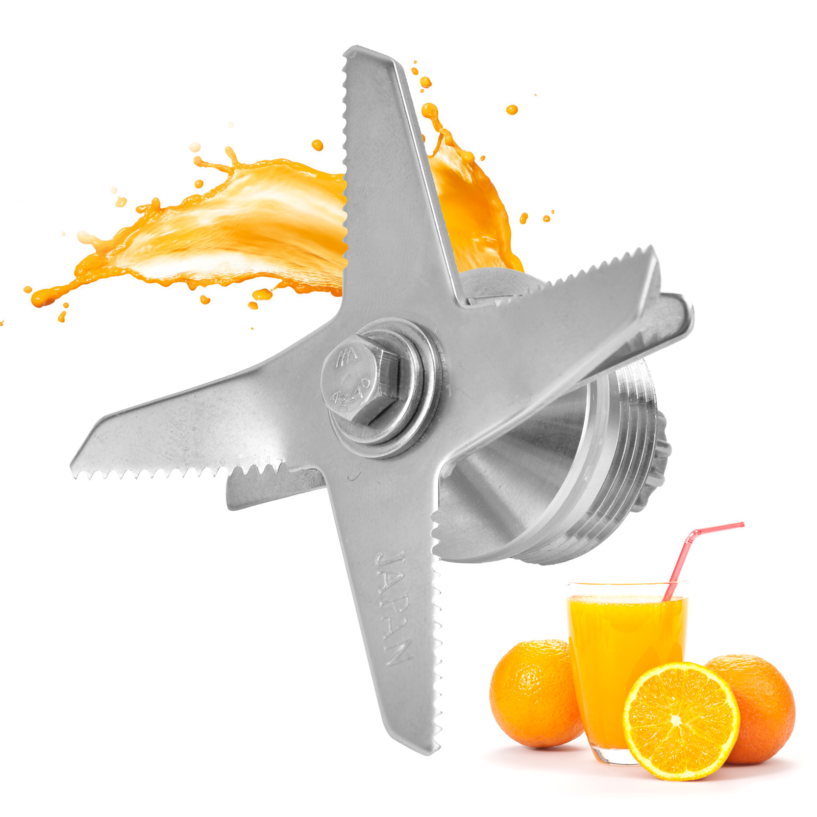 Geeignet Für Vitamix- Und Biomix-entsafter Und -mixer Mit Sechs-klingen-system.