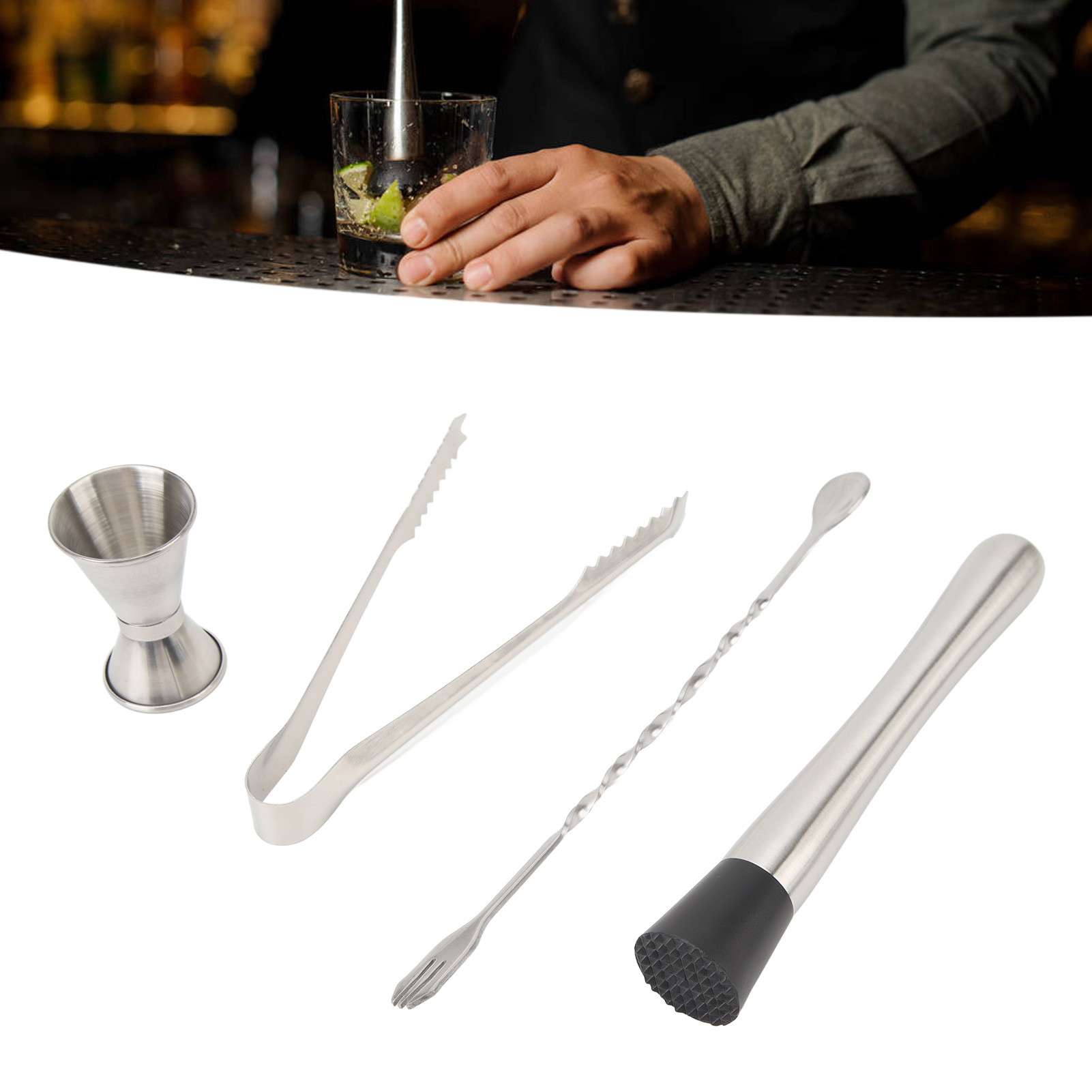 Barkeeper-werkzeugset (4-teilig)