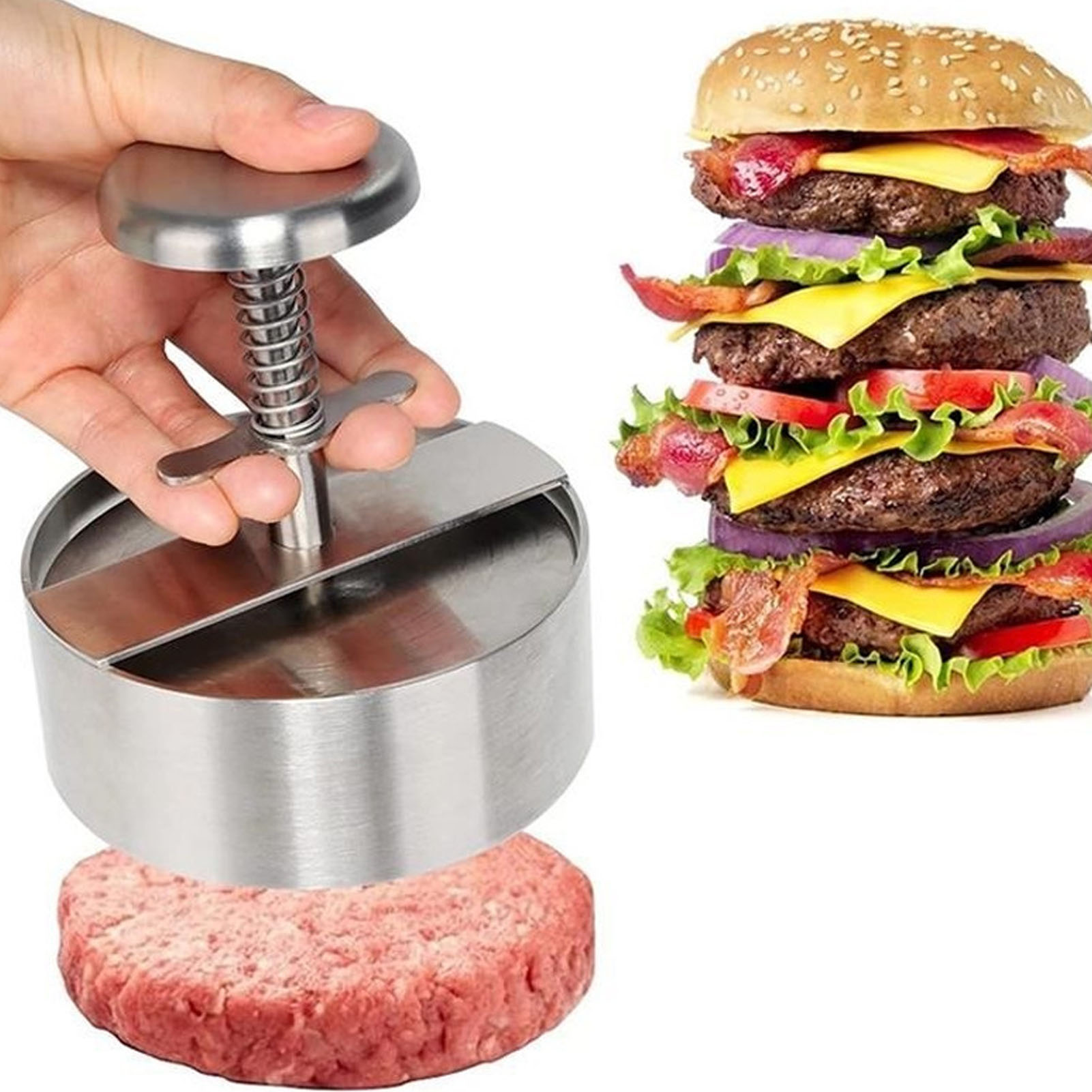Hamburgerpresse, Hamburgerform, Fleischpresse