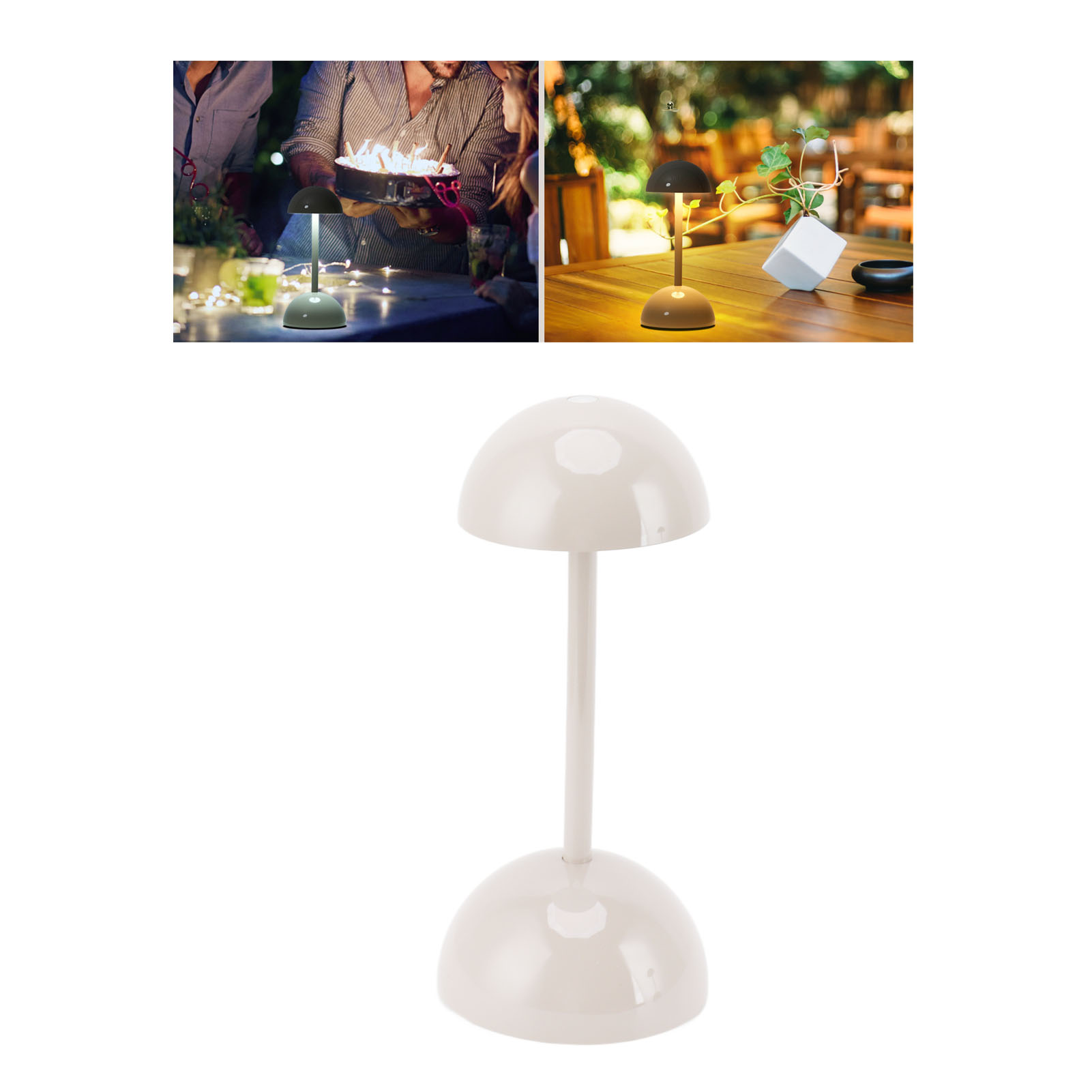 Moderne Mini-nachttischlampe In Blütenknospenform, Drei Helligkeitsstufen, Drei Lichtfarben, Stufenloser Touch-dimmer, Kindernachttischlampe, Grau