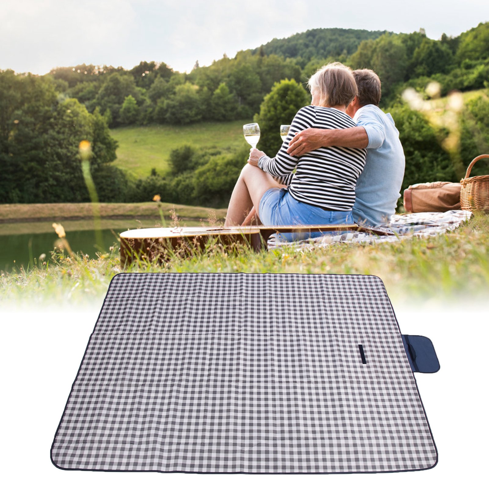 Multifunktionale Picknickdecke, Feuchtigkeitsbeständige Outdoor-matte, Dick, Wasserdicht Und Feuchtigkeitsbeständig, Ideal Für Frühlingsausflüge, Picknicks, Camping Und Den Strand.