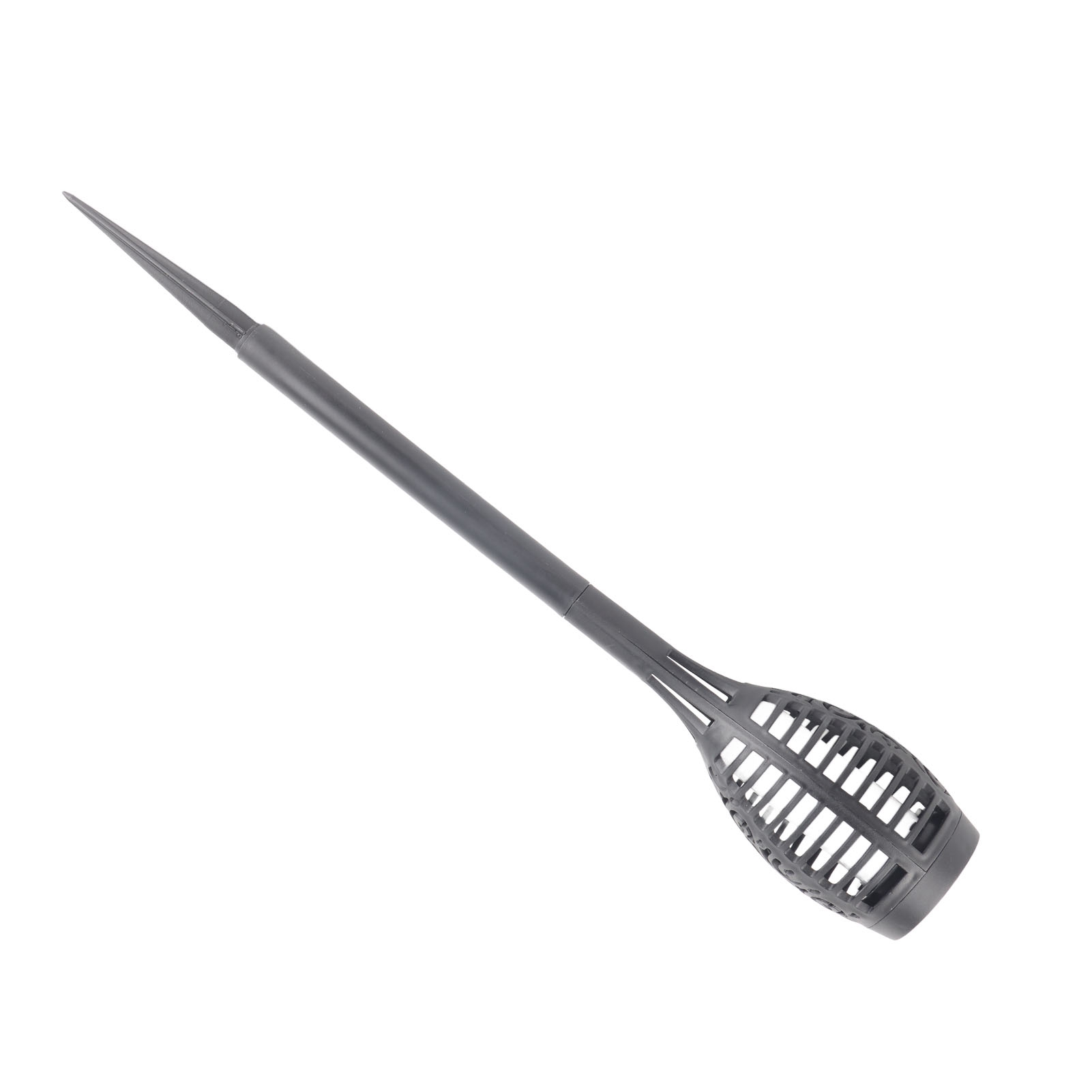 Set Aus Vier Led-solarfackeln/flammenlampen Zur Dekorativen Außenbeleuchtung, Für Hof Und Garten.