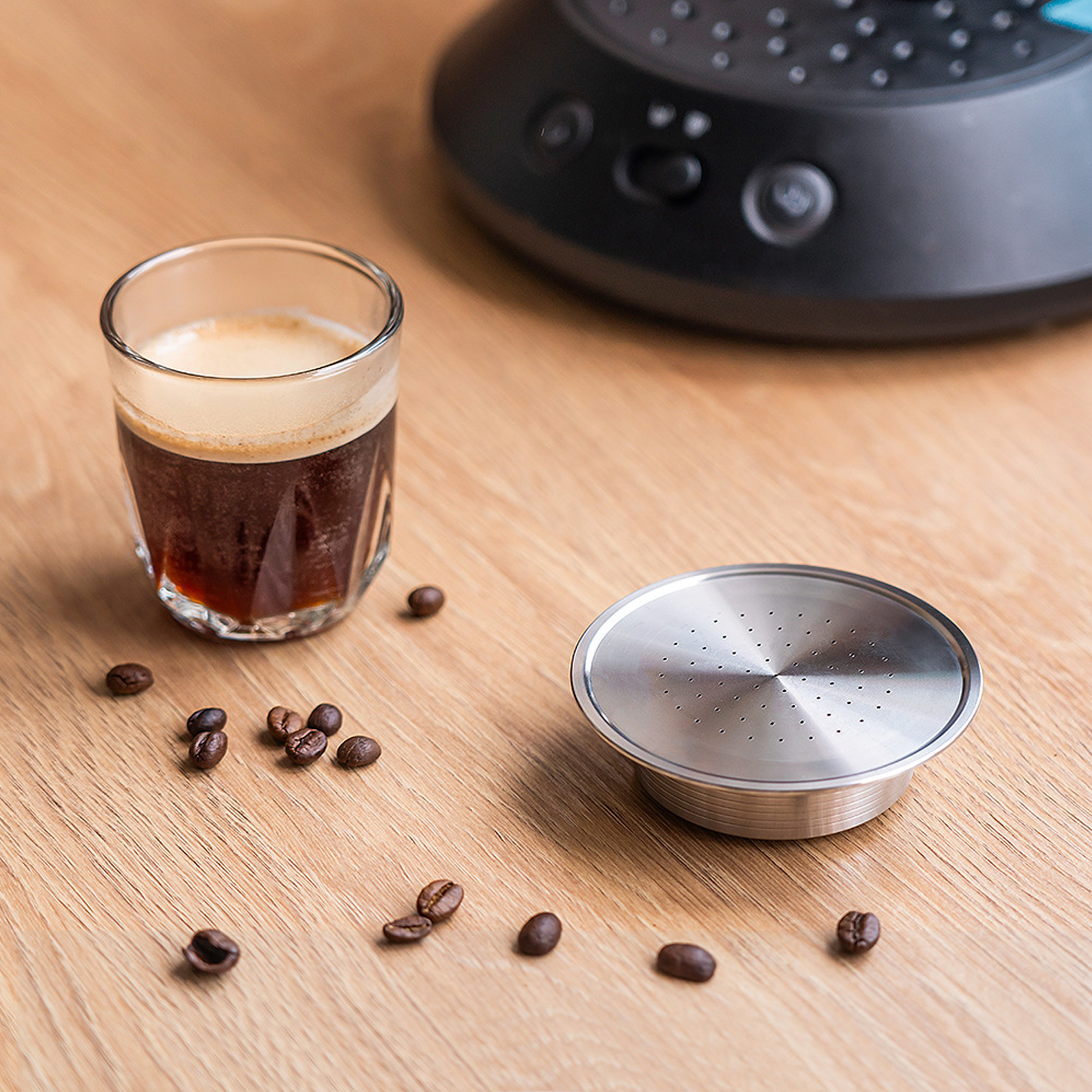 Kompatibel Mit Der Senseo Hd7801 Kaffeemaschine, Wiederverwendbarer Edelstahl-kapselkaffeefilter