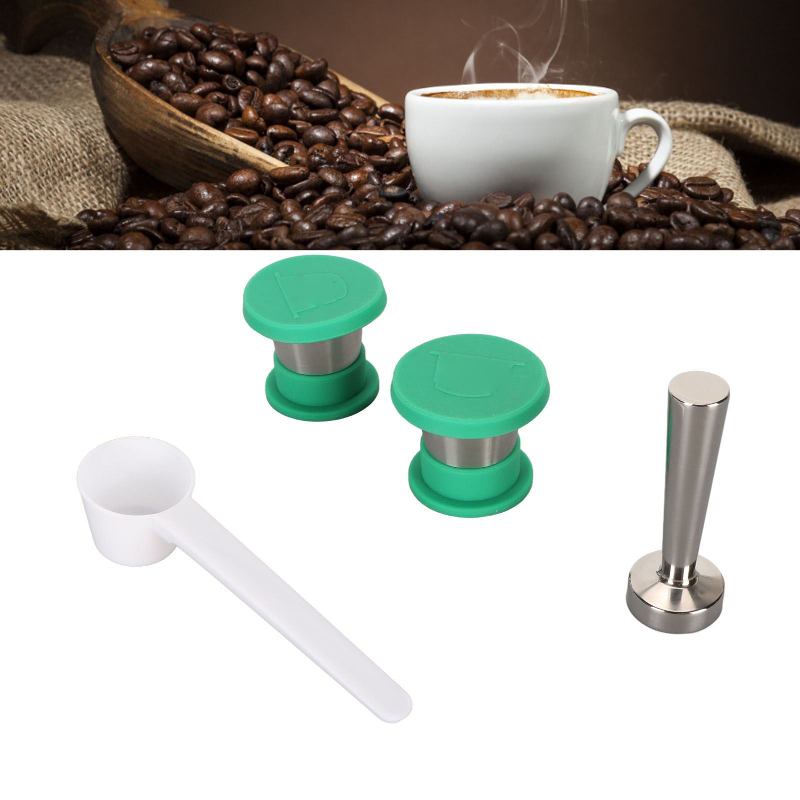Geeignet Für Nespresso Heimkaffeemaschinen, Edelstahl-kaffeekapseln Und Wiederbefüllbare Kapselhüllen.
