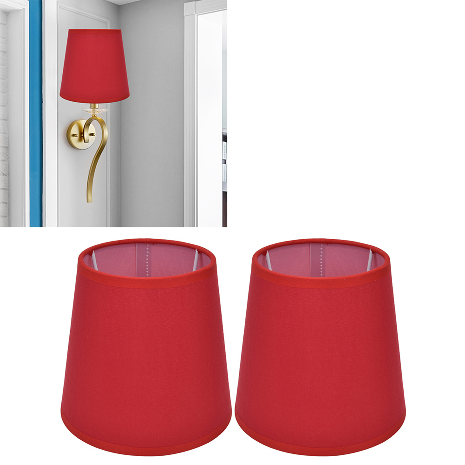 Lampenschirm Aus Stoff, Europäischer Minimalistischer Stil, Geeignet Für Lampen Mit E14-schraubsockel, Stehlampen, Tischlampen, Pendelleuchten, Wandleuchten, Px16.