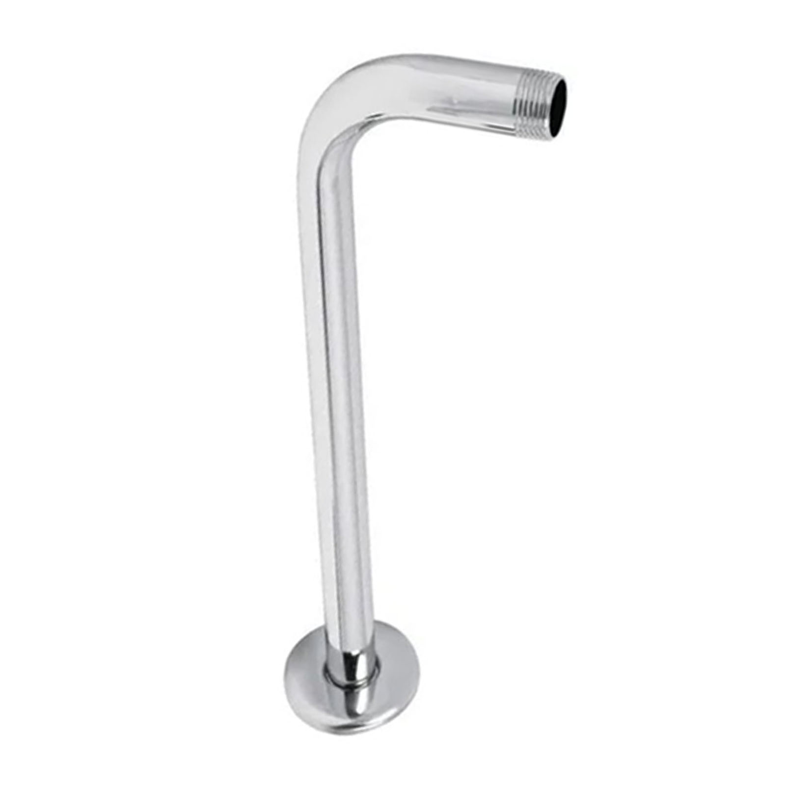 Einteiliges Edelstahl-wandrohr, 50 Cm Rundrohr, Quadratischer Duscharm, Wandmontiertes Wasserzulaufrohr, Aufputz- Oder Unterputzmontage.