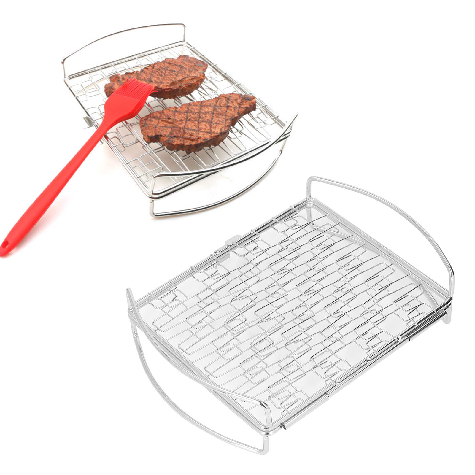 Klappbarer Grill Aus Edelstahl