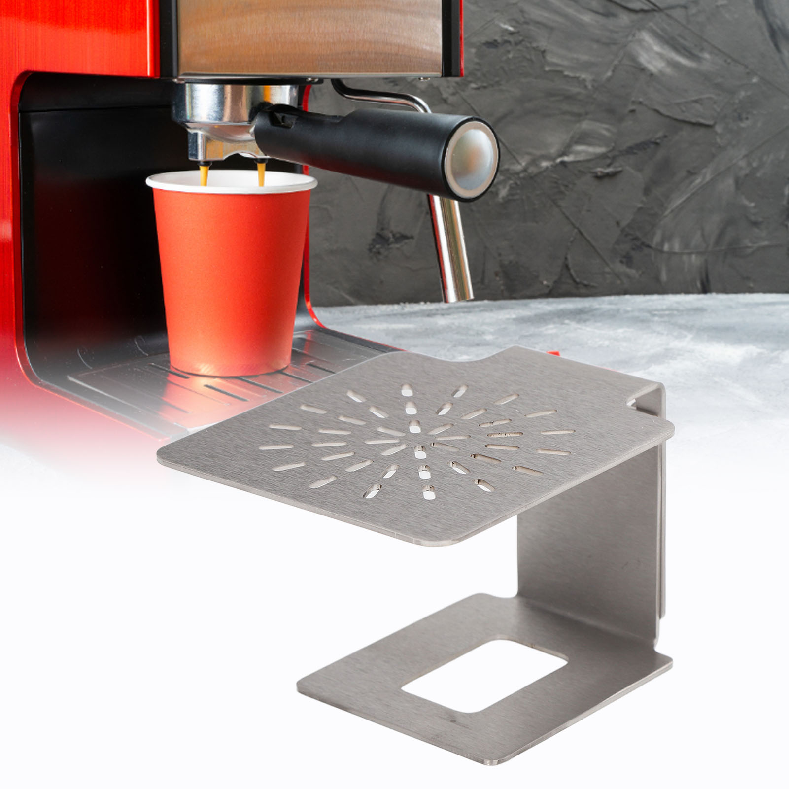 Wiegeständer Für Italienische Kaffeemaschine, Elektronische Waage, Verstellbarer Wiegeständer Für Extraktionsmaschinen